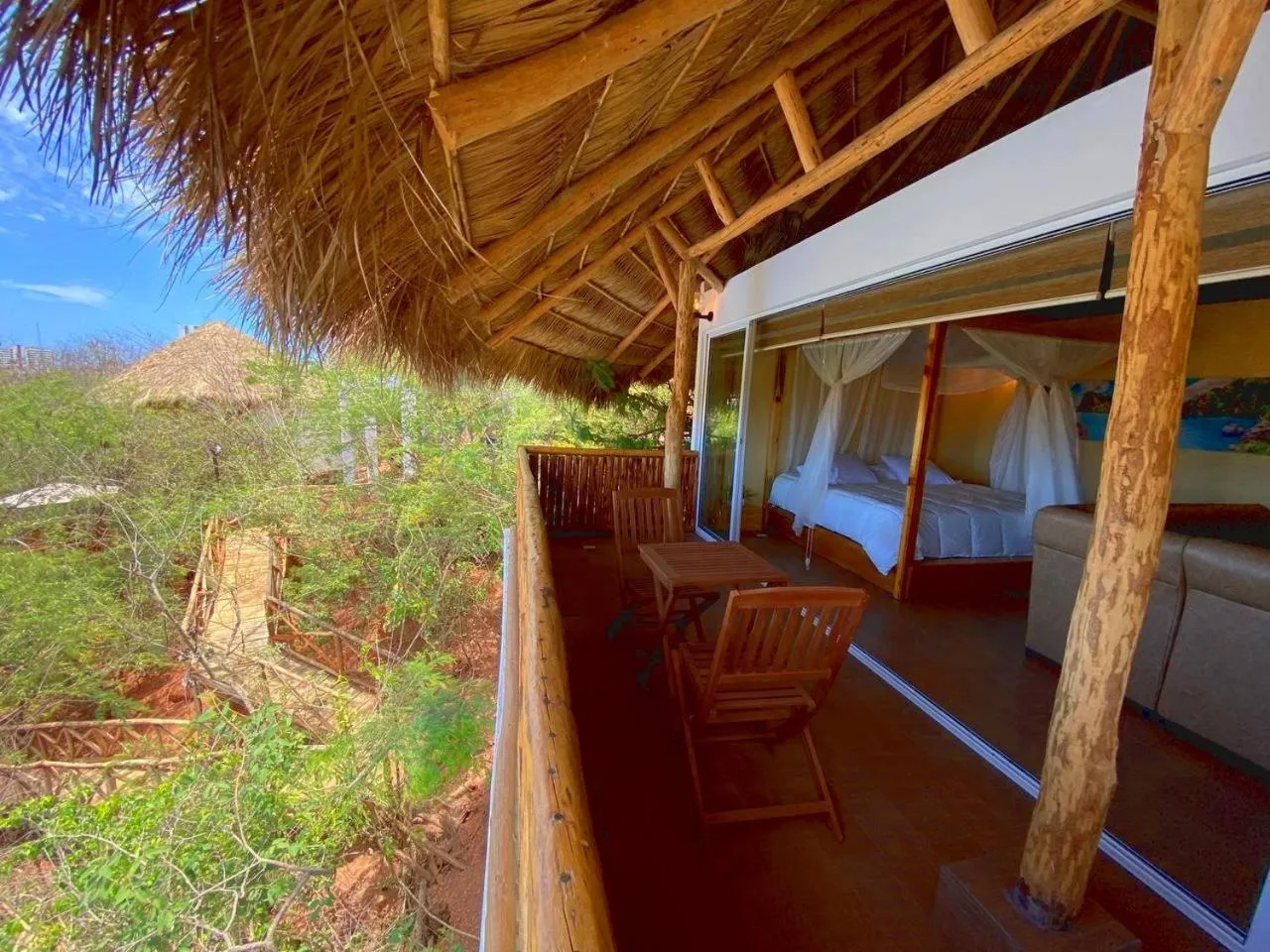 View (from property/room) in Palm Valley Cabins