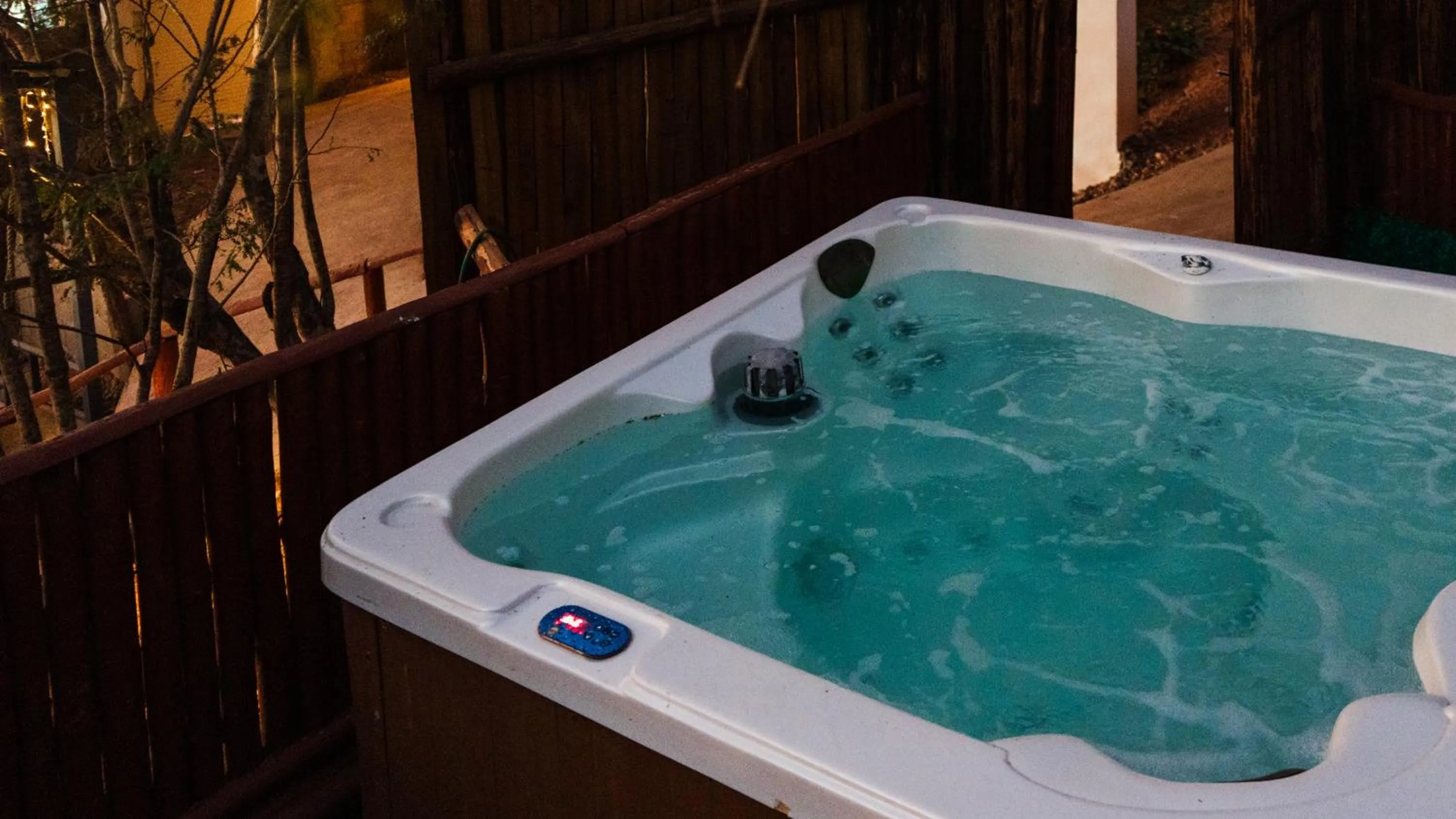 Natural landscape in Palm Valley Cabins