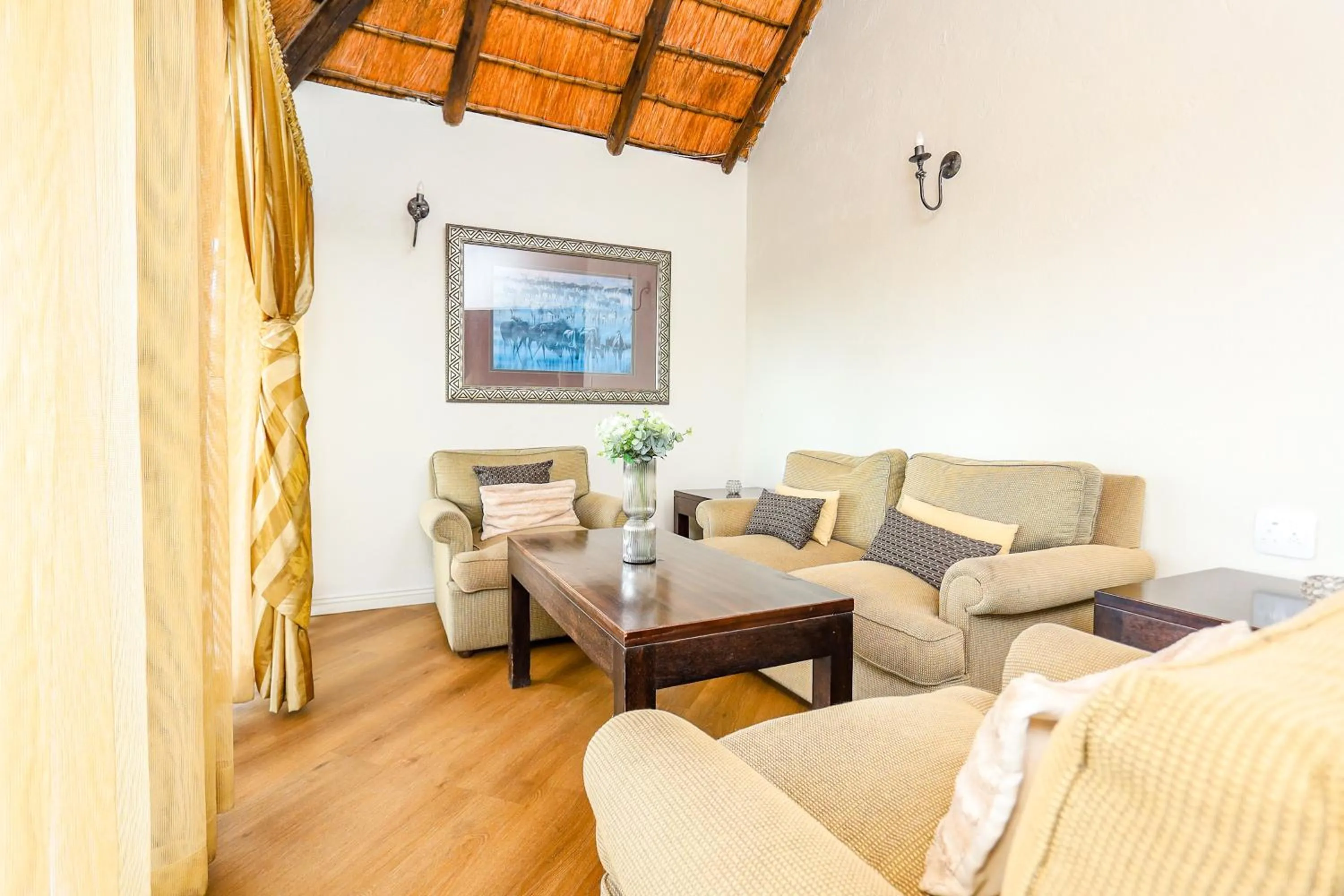 Seating area in Shumba Valley Lodge Lanseria Airport