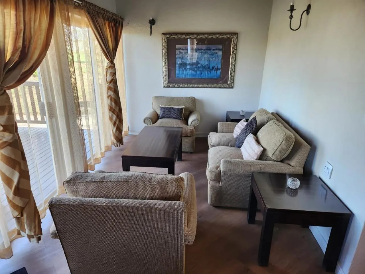 Seating area in Shumba Valley Lodge Lanseria Airport