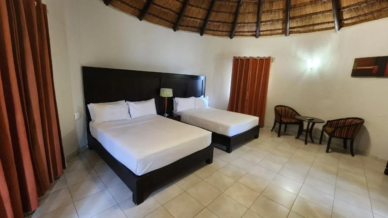 Bed in Shumba Valley Lodge Lanseria Airport