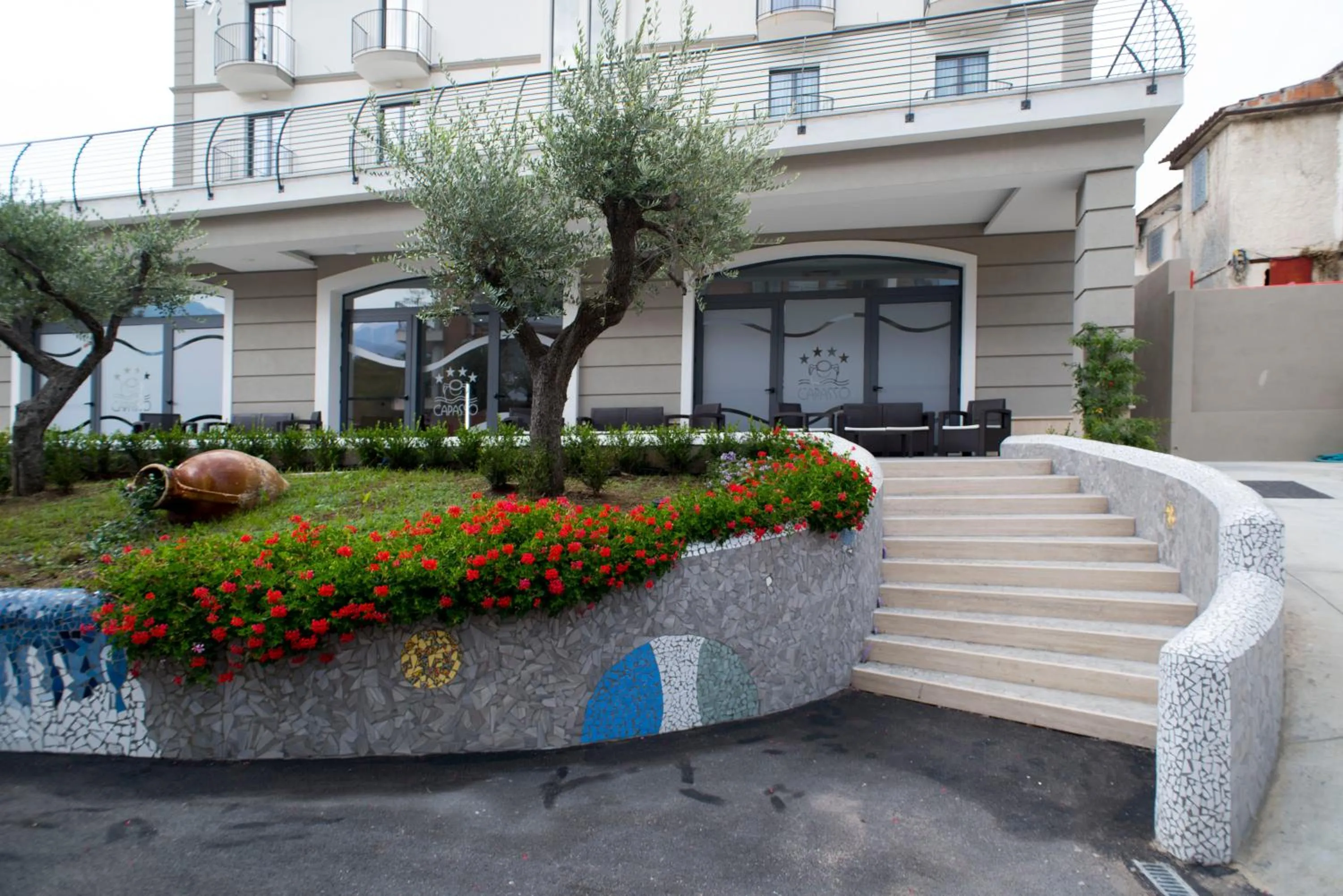Facade/entrance in Hotel Terme Capasso