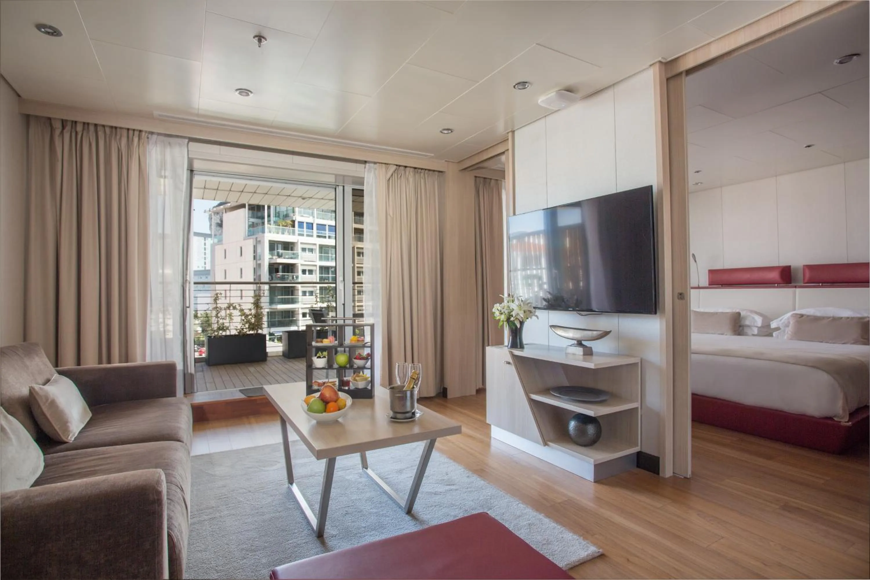 Bed in Sunborn Gibraltar