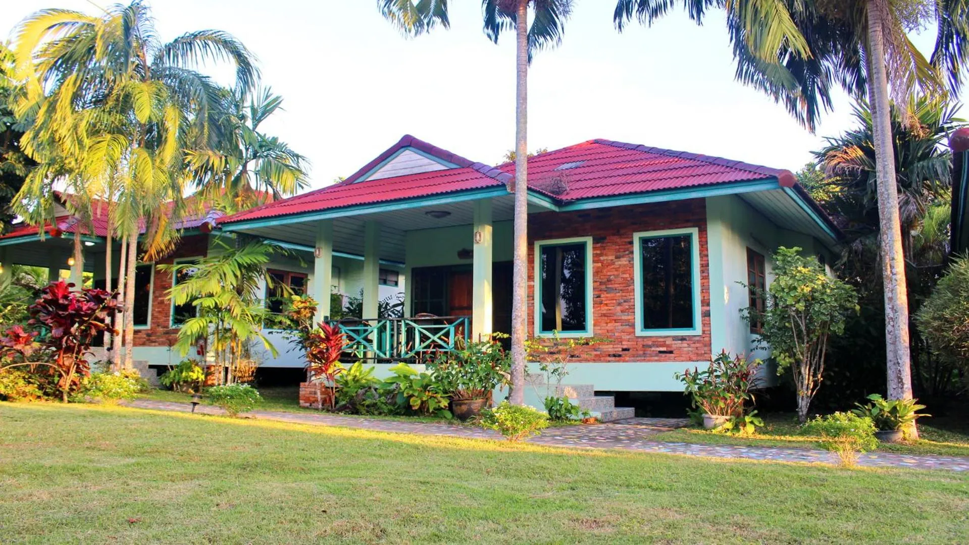 Property building in Swiss Chalet Garden, Pool Resort