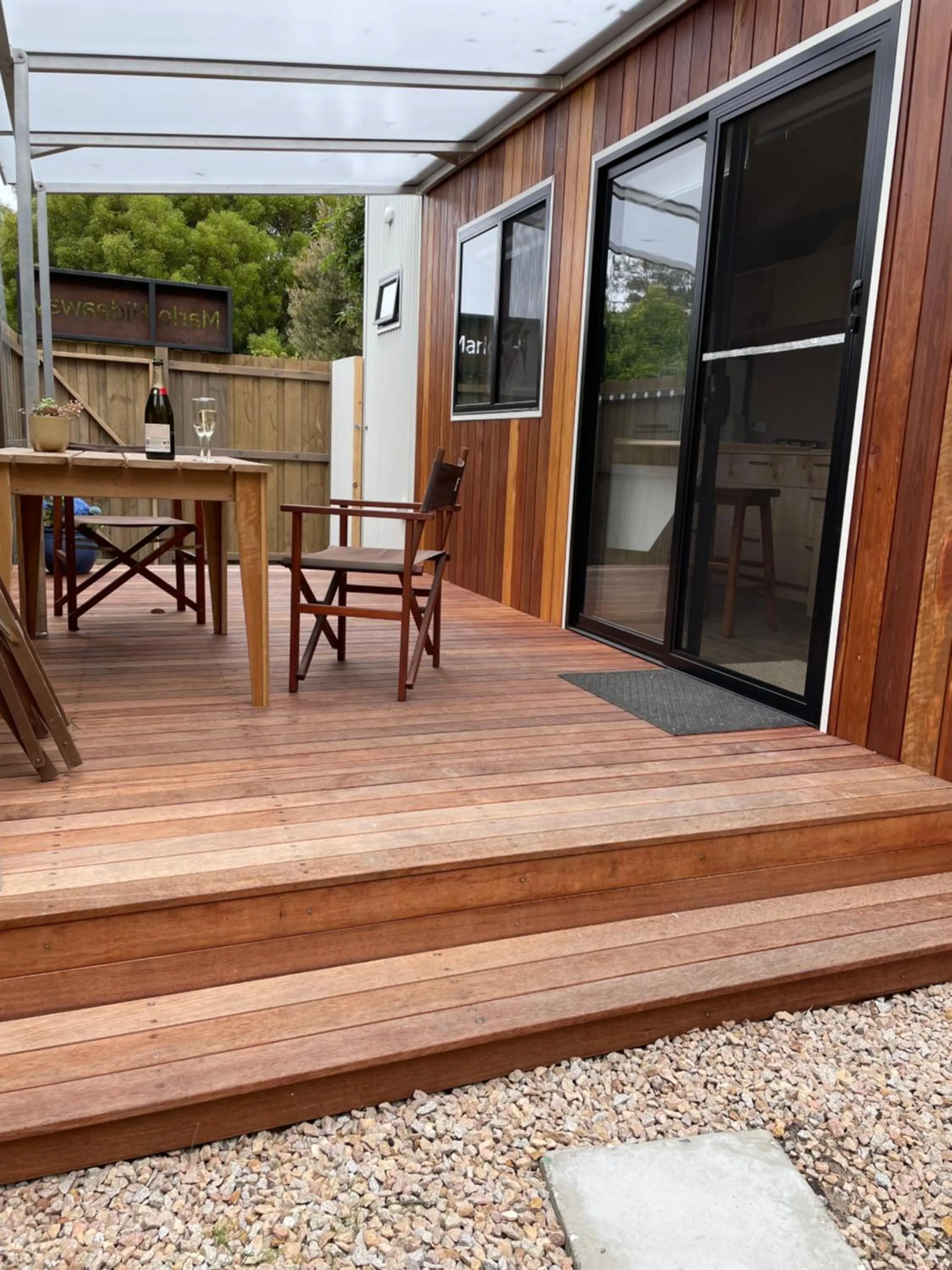 Patio in Marlo Hideaway