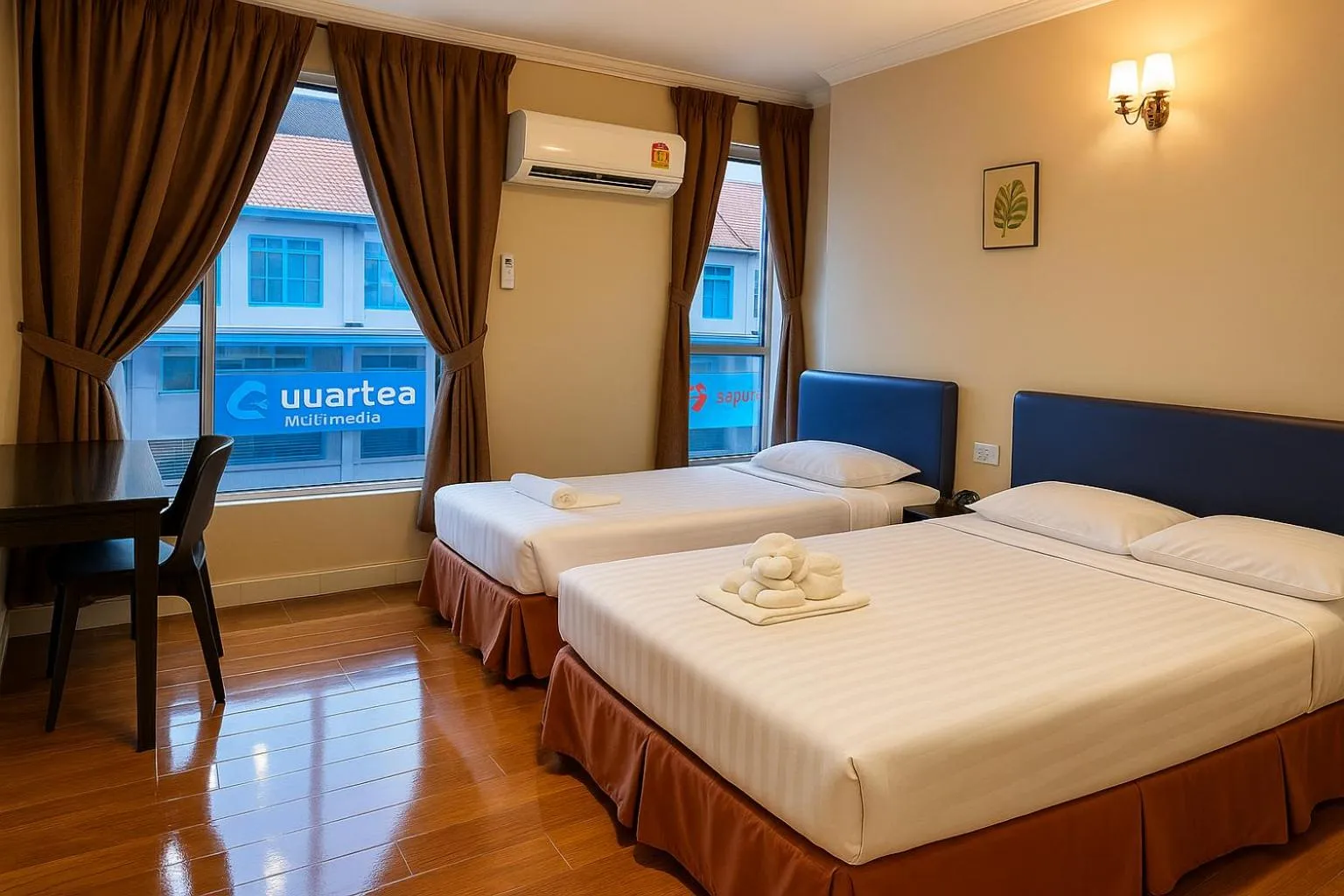 Bed in The Grand Hotel 2