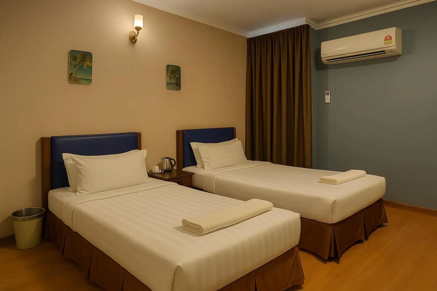 Bed in The Grand Hotel 2