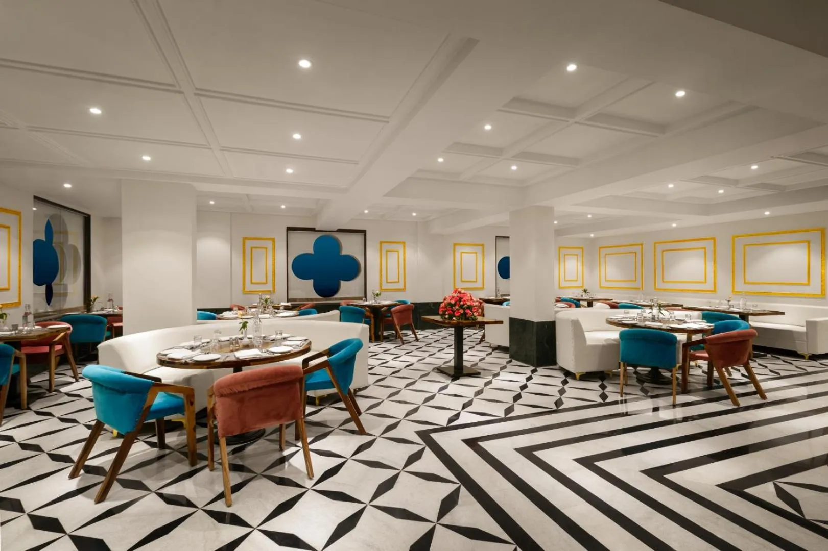 Restaurant/places to eat in juSTa Ssatva Resort, Udaipur