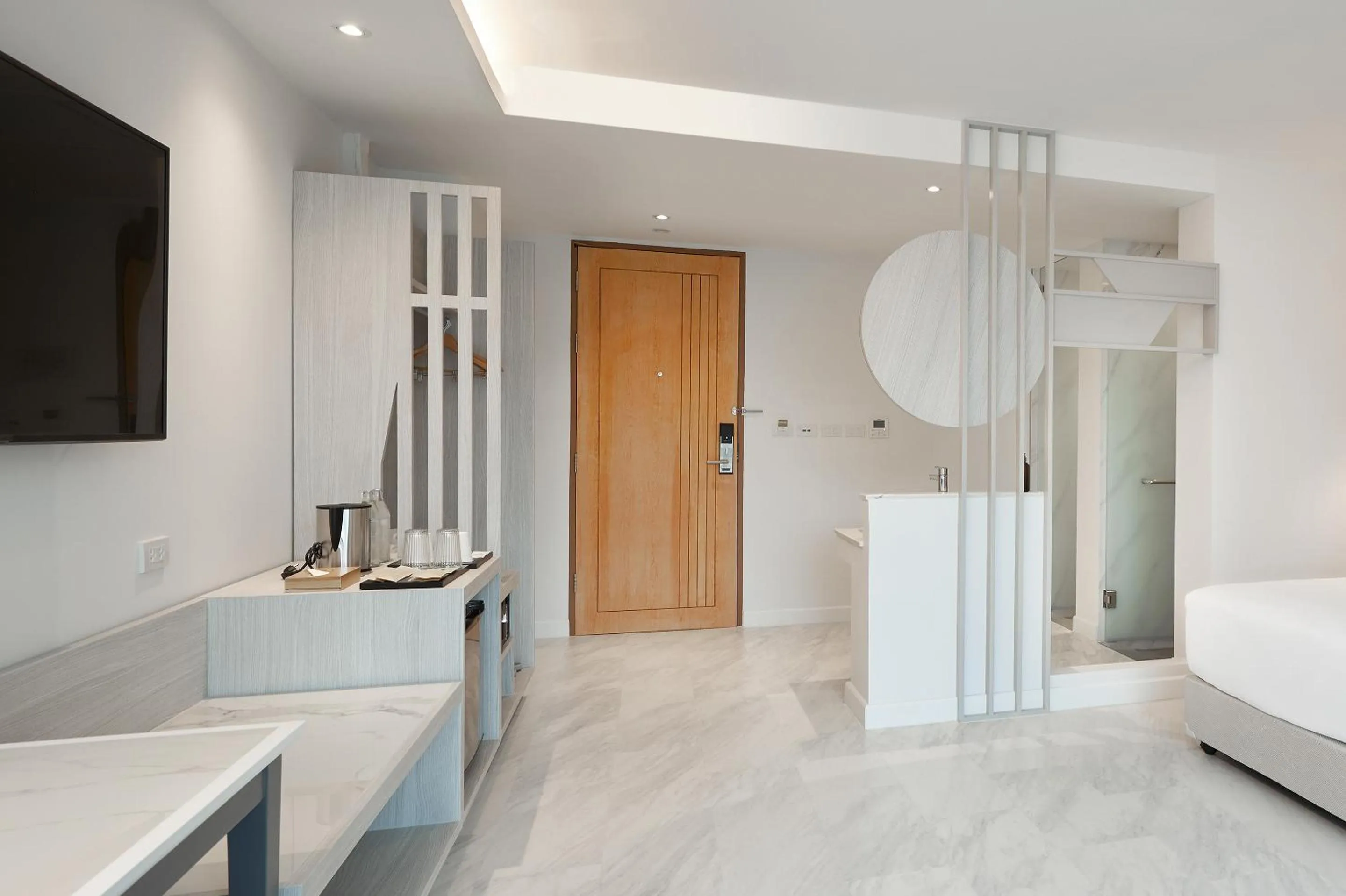 Photo of the whole room, Bed in Livable Hotel Bangkok