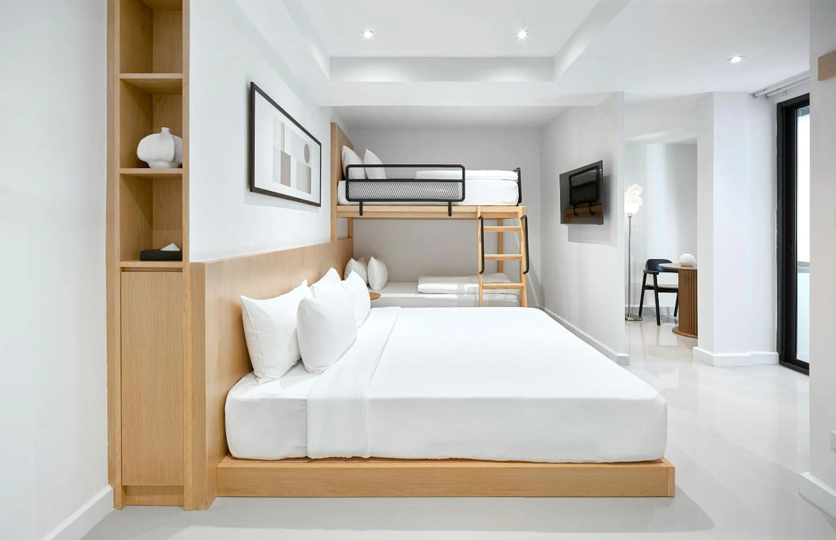 Photo of the whole room, Bed in Livable Hotel Bangkok