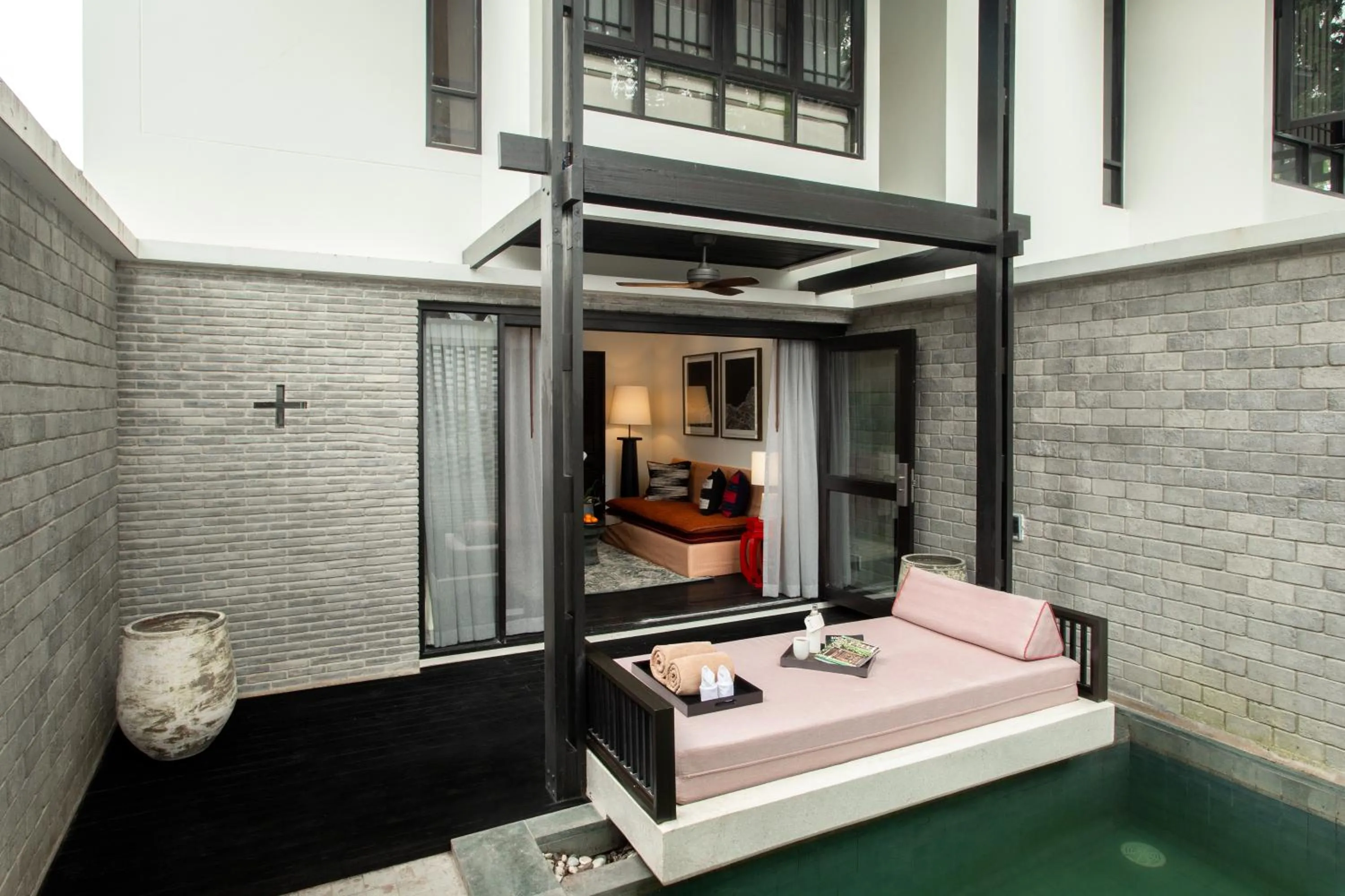 View (from property/room), Bed in Aleenta Retreat Chiang Mai - The Leading Hotels of the World