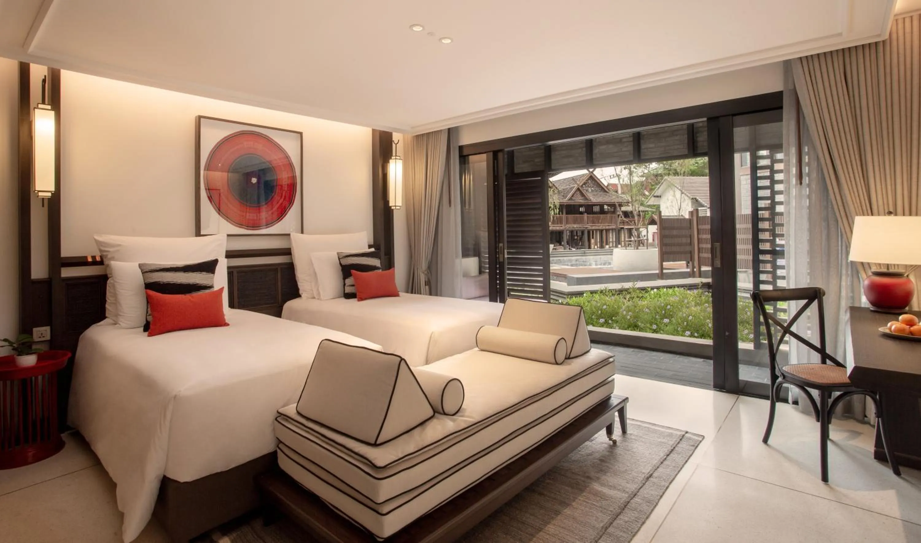 Bed in Aleenta Retreat Chiang Mai - The Leading Hotels of the World