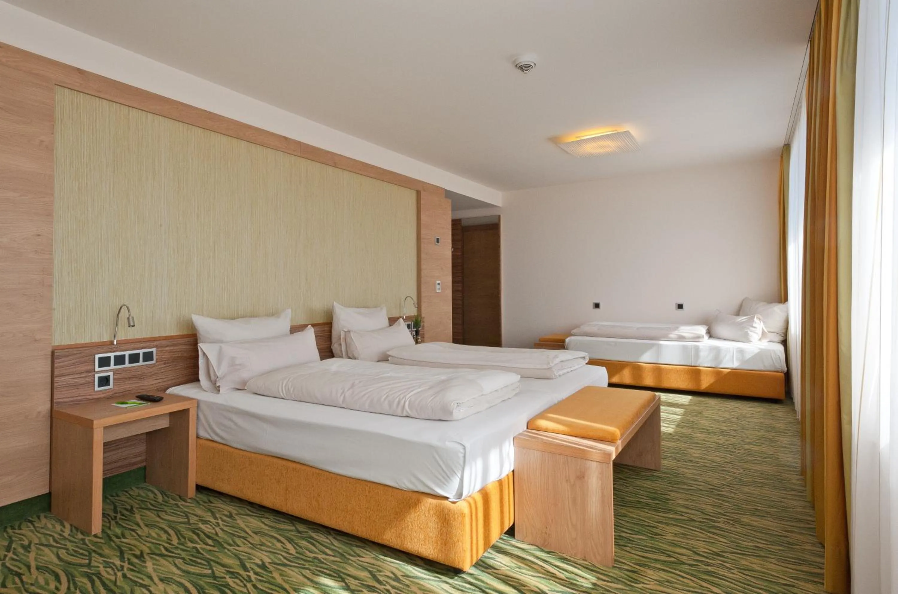 Photo of the whole room, Bed in Hotel Bildungsblick