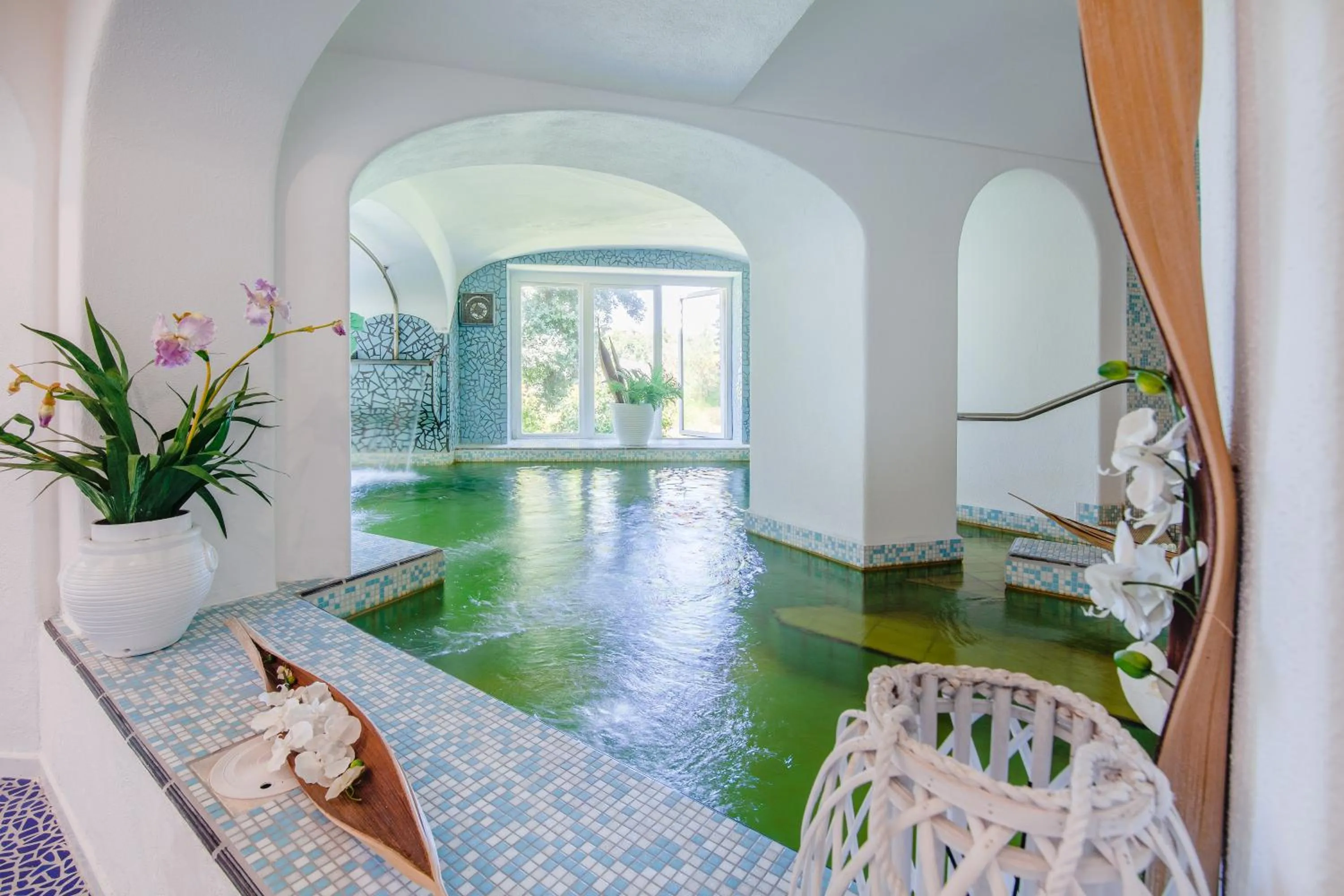 Swimming pool in Paradiso Terme Resort & SPA con 5 piscine termali