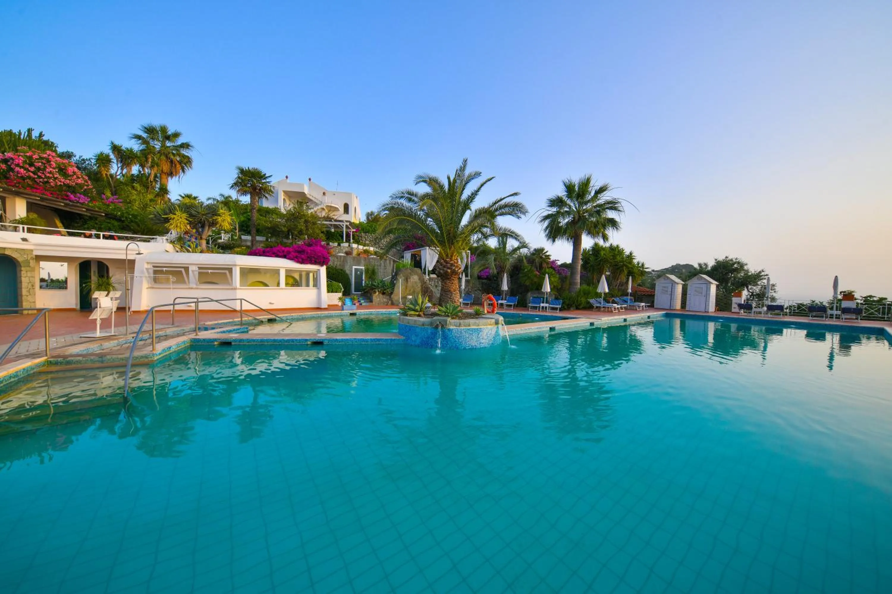 Pool view in Paradiso Terme Resort & SPA con 5 piscine termali