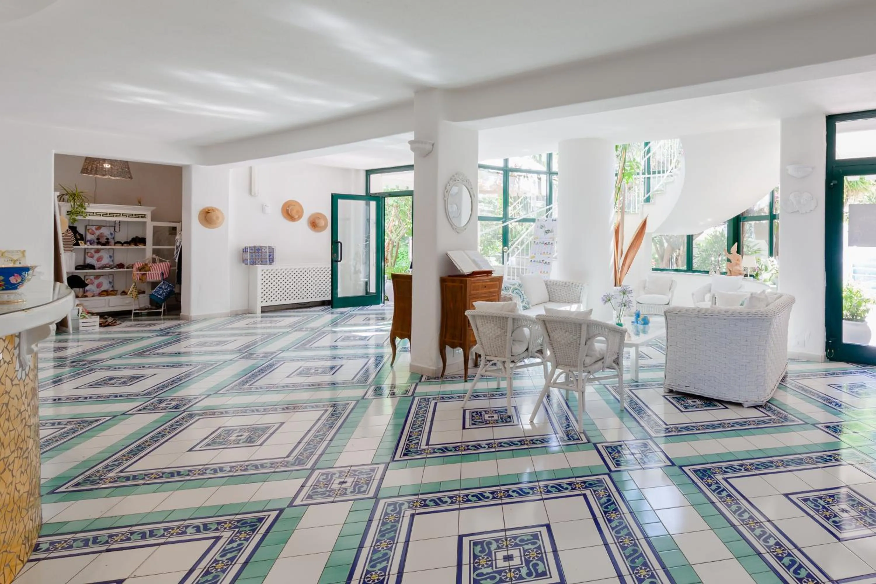 Lobby or reception in Paradiso Terme Resort & SPA con 5 piscine termali