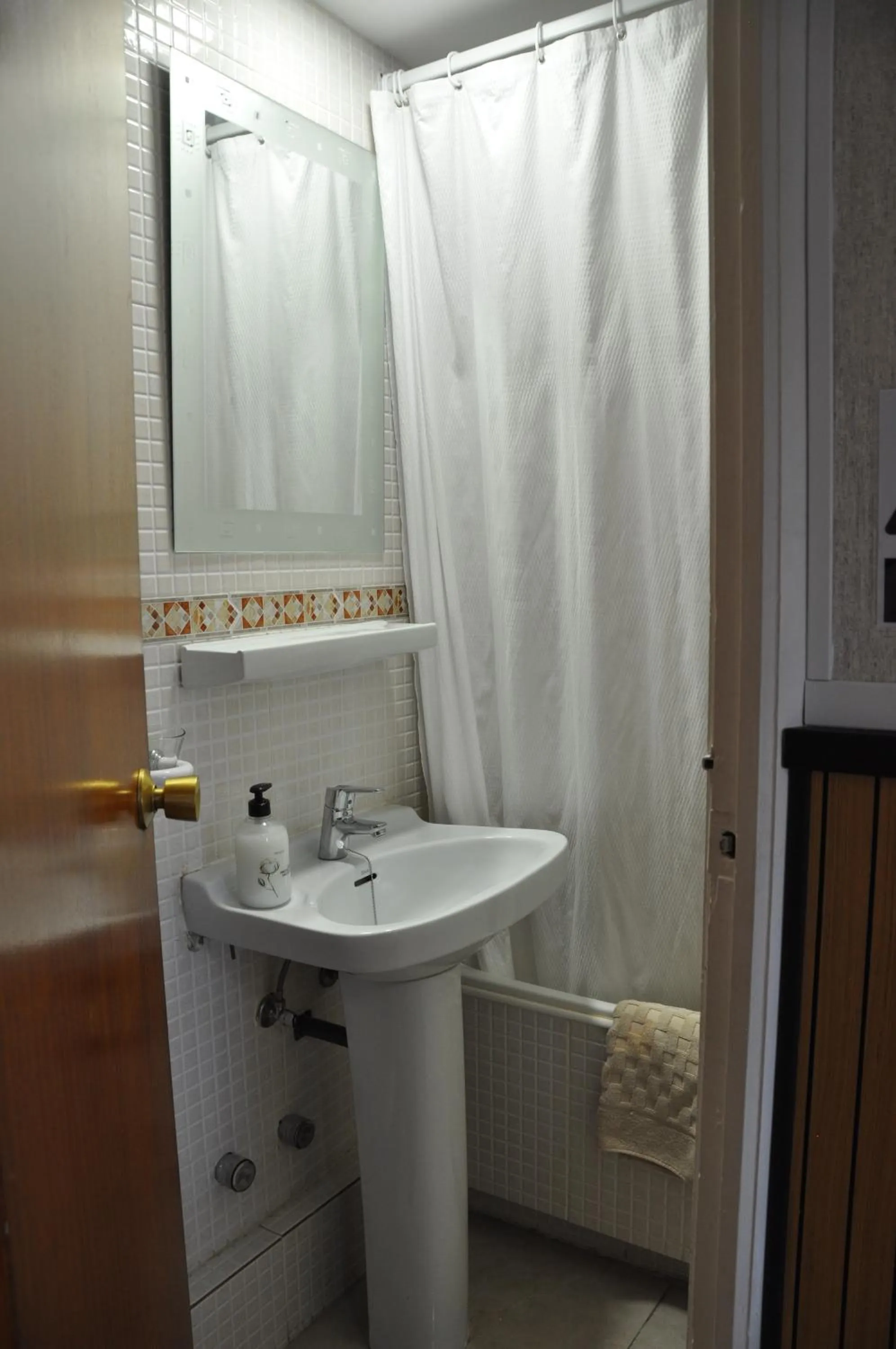 Toilet in Hostal Ramón y Cajal