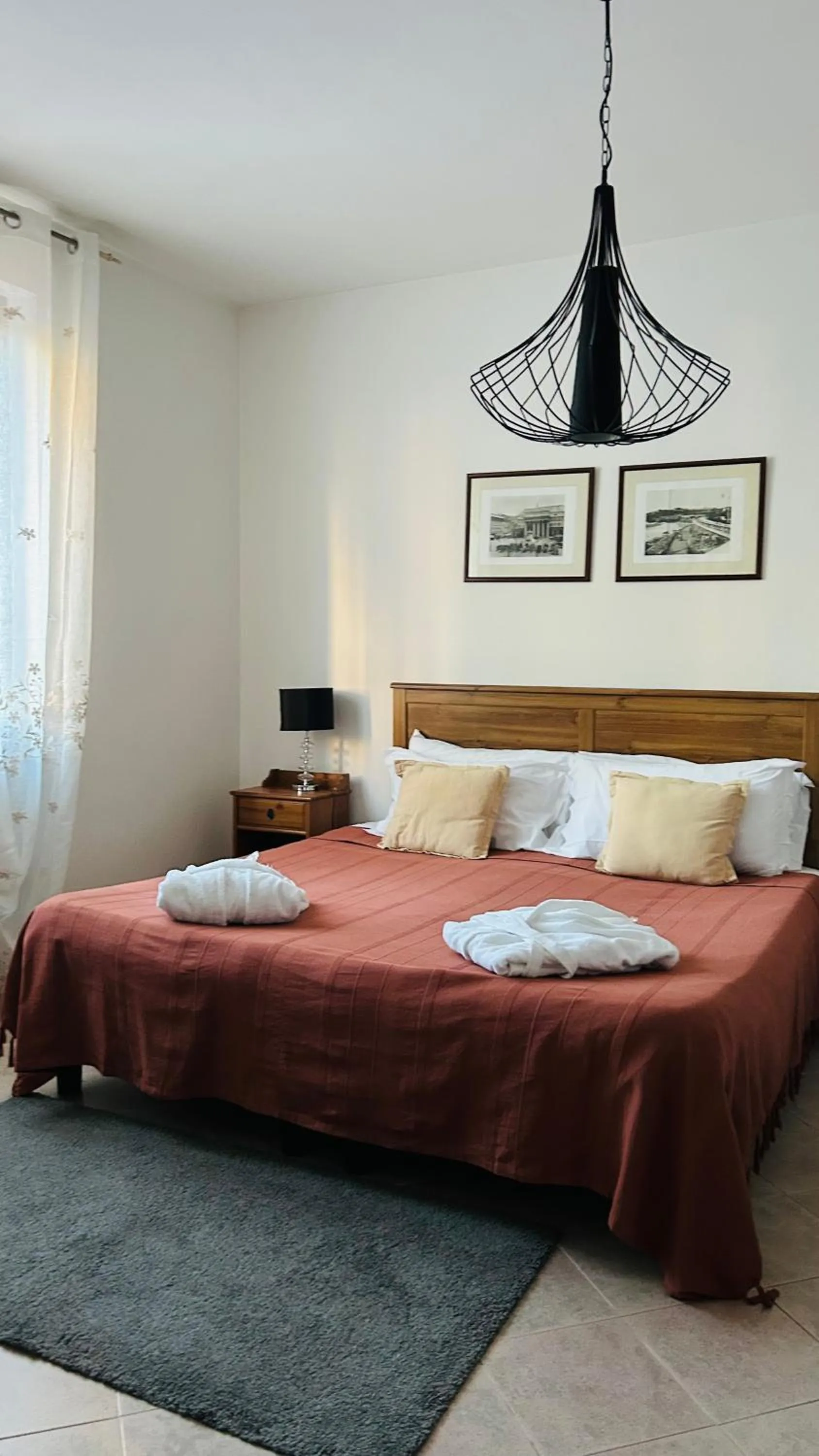 Bed in Albergo Al Castello