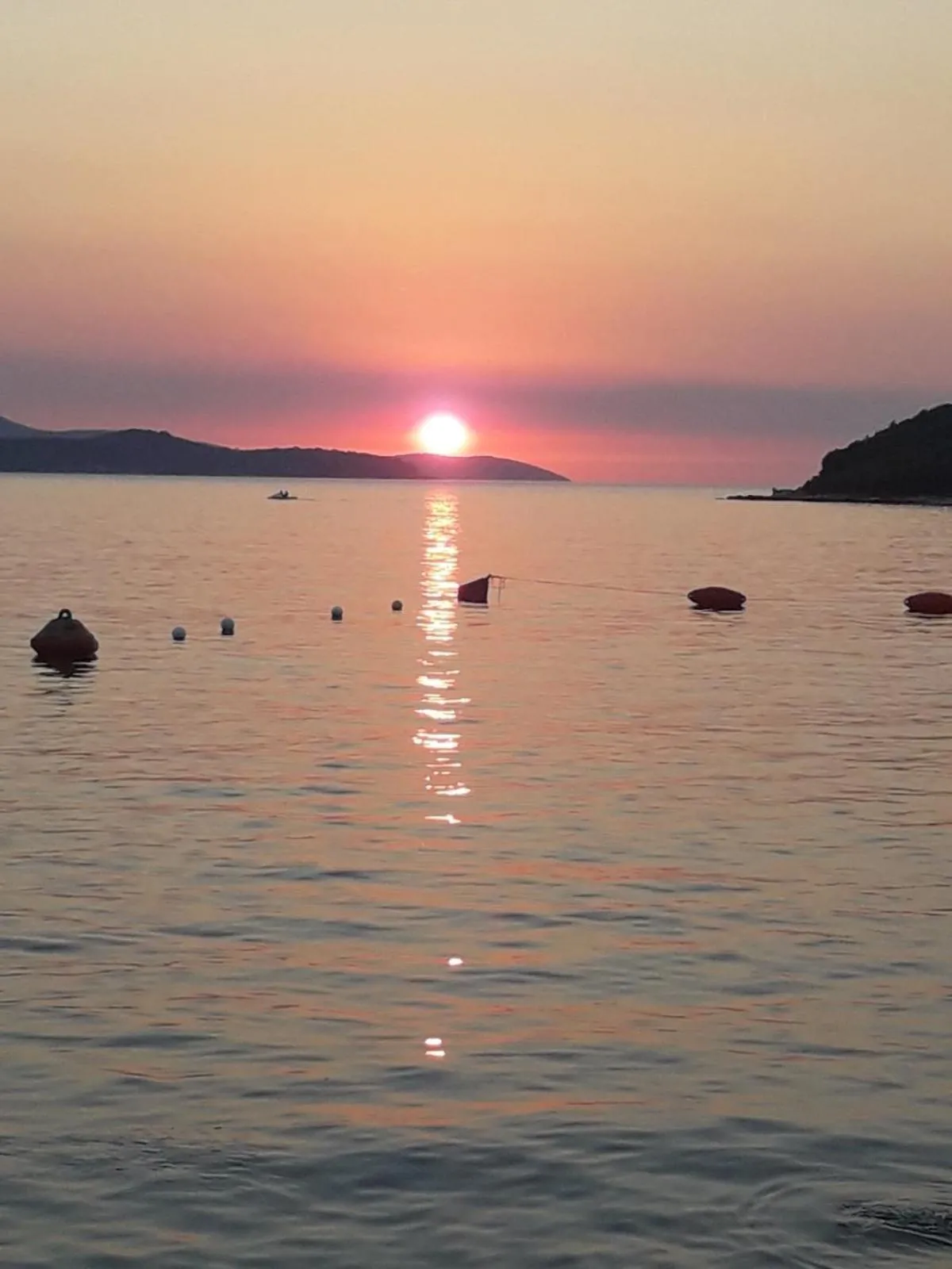 Sunset in Vila Oscar