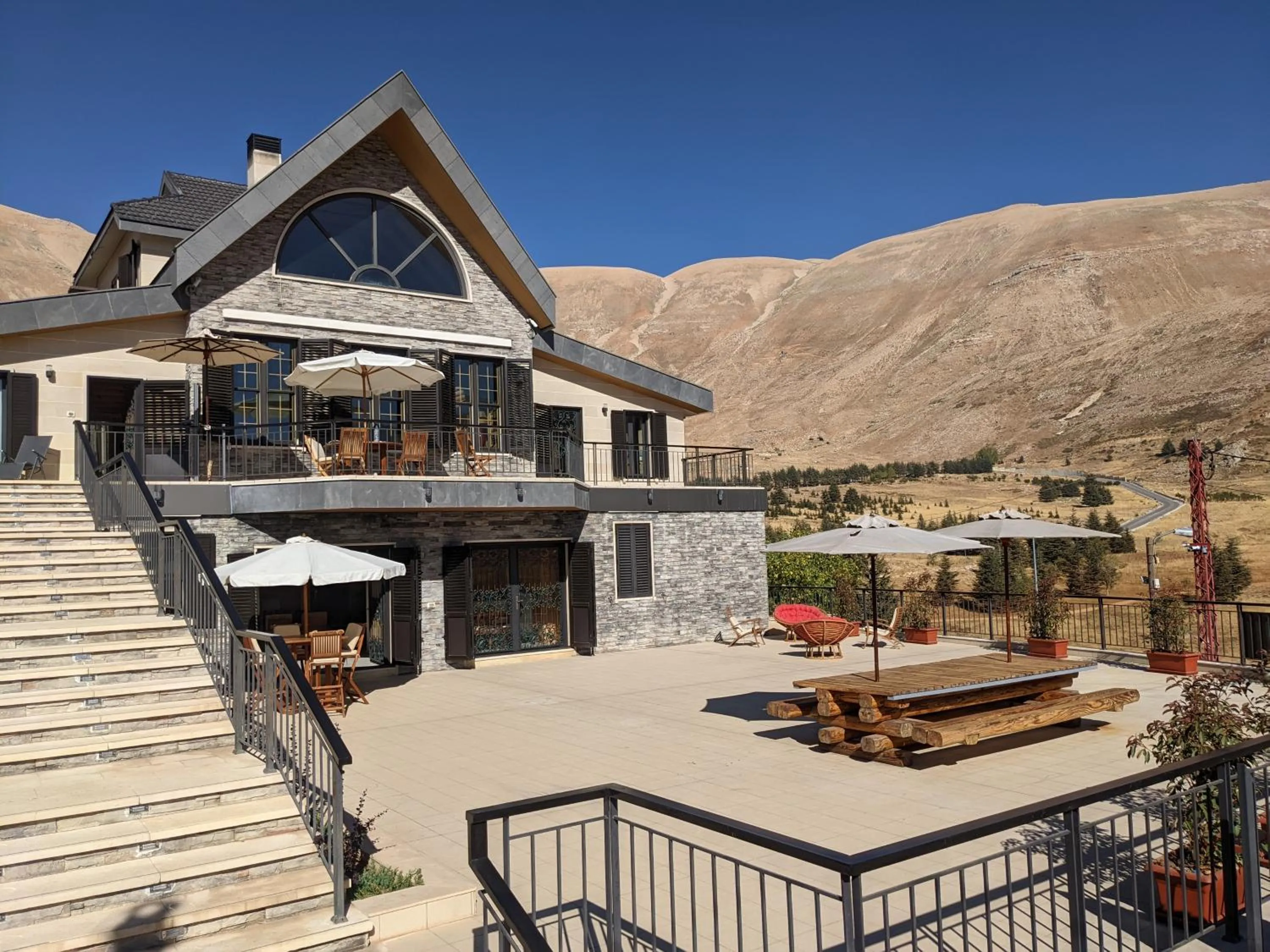 Balcony/Terrace in Chalet de Charme, Cedar, Lebanon, ENTIRE CHALET