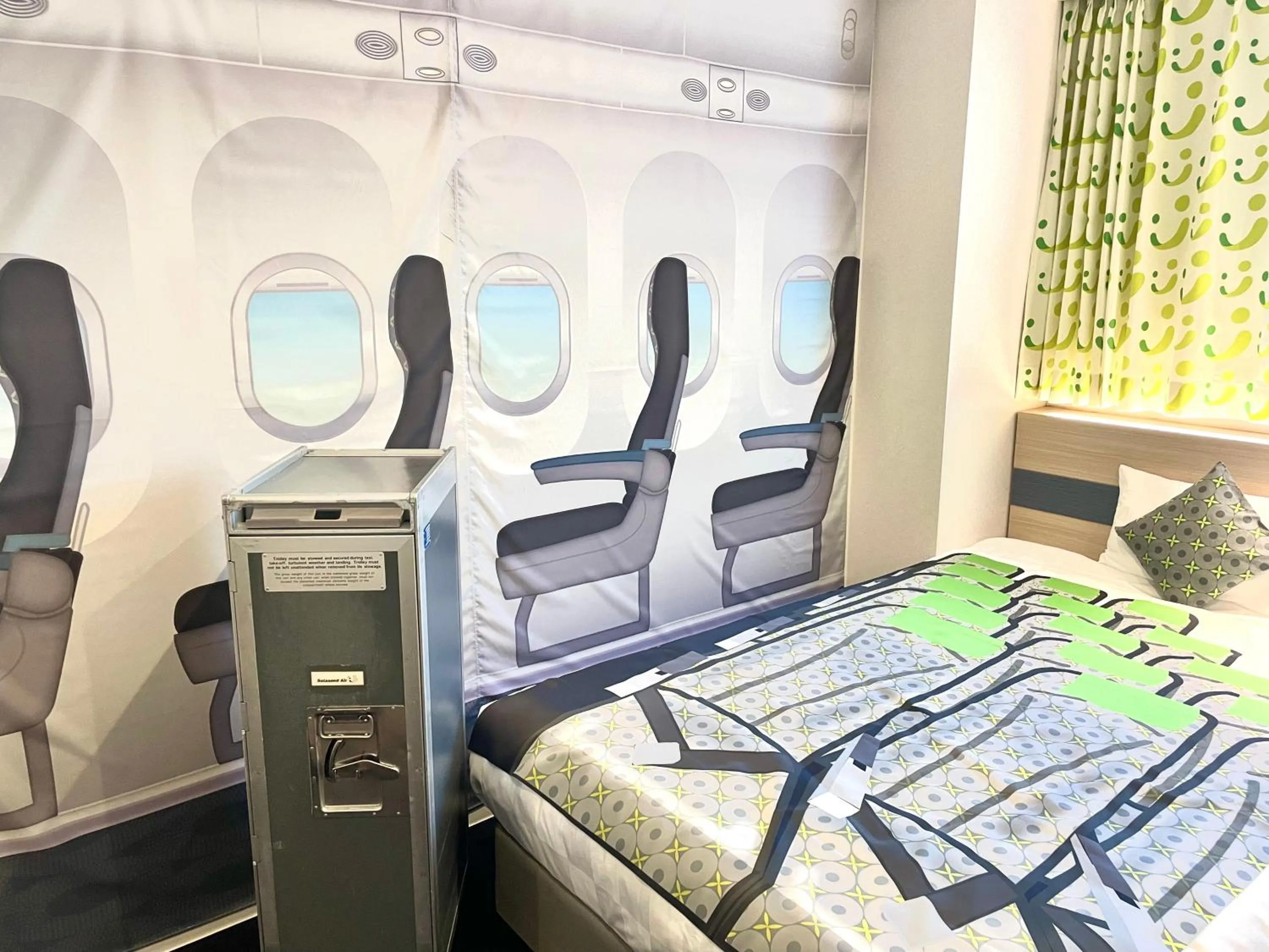 Photo of the whole room, Bed in Henn na Hotel Premier Kagoshima Tenmonkan