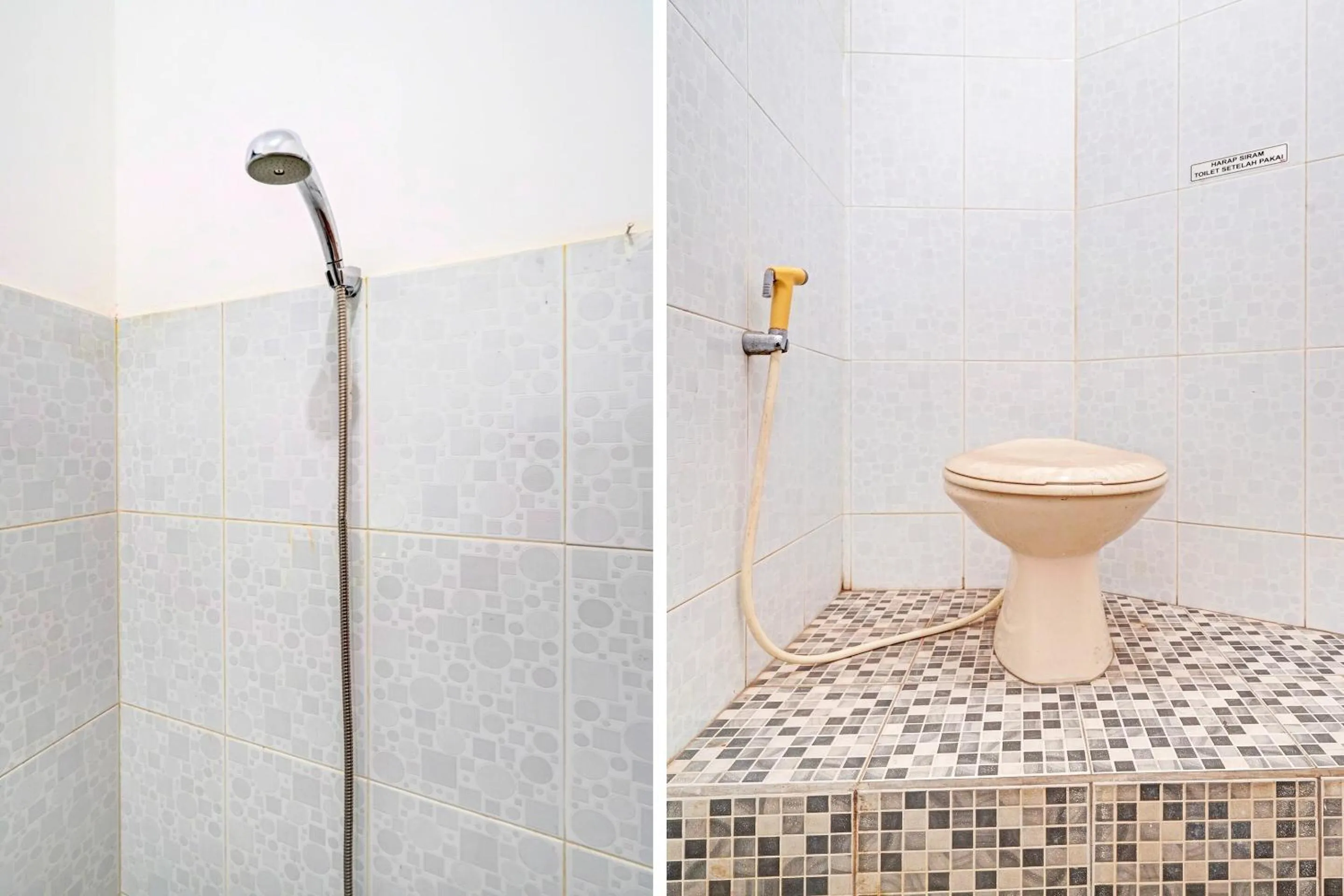 Bathroom in OYO Life 91592 Aaliya Guest House Syariah