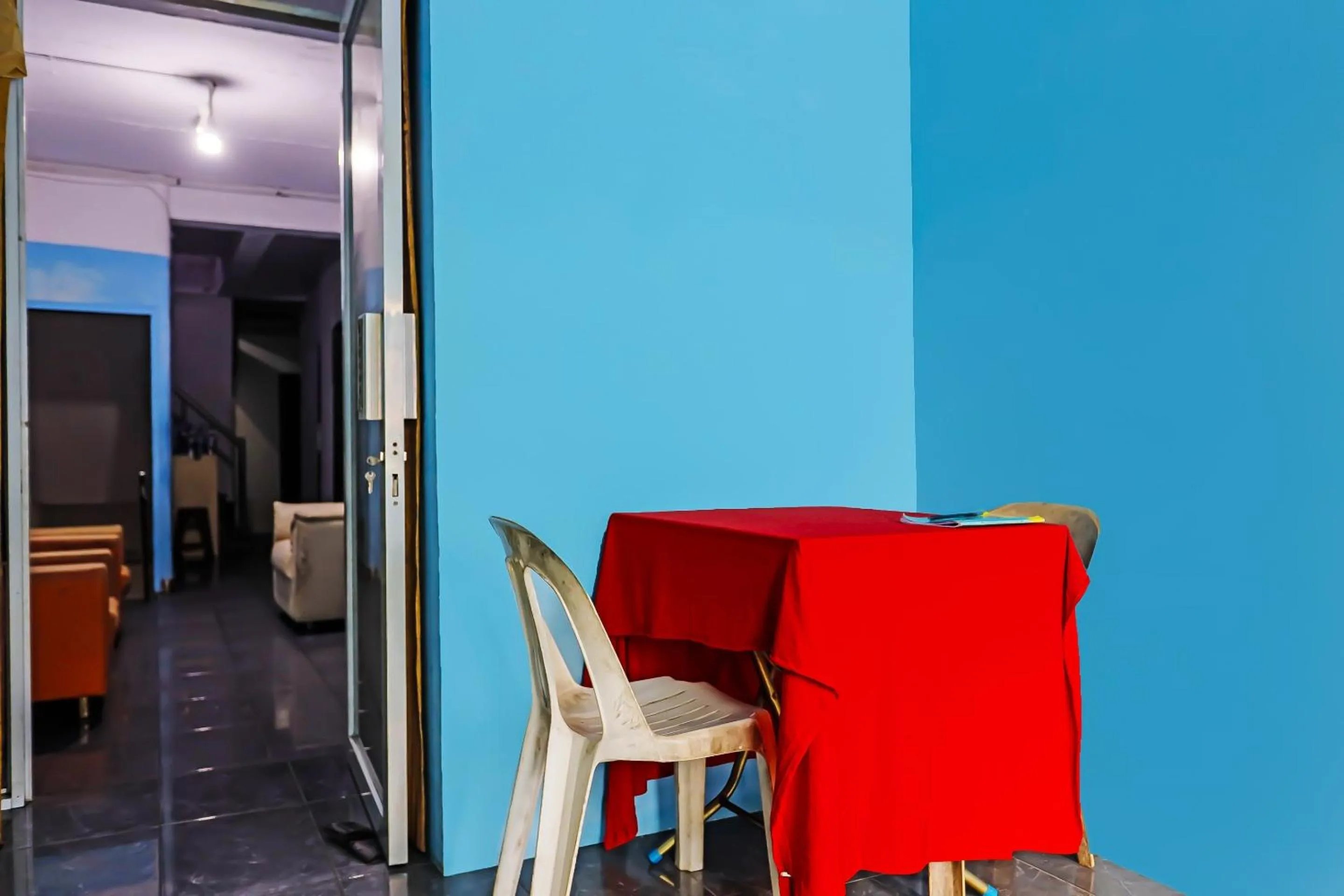 Lobby or reception in Hotel O Rafika Homestay SyariahNearTempat Makan Pagi Sore Nohil