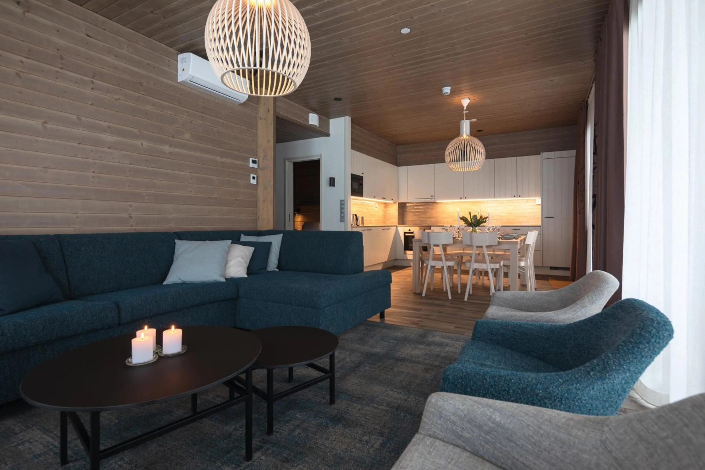 Living room in Ski-Inn Kultakero