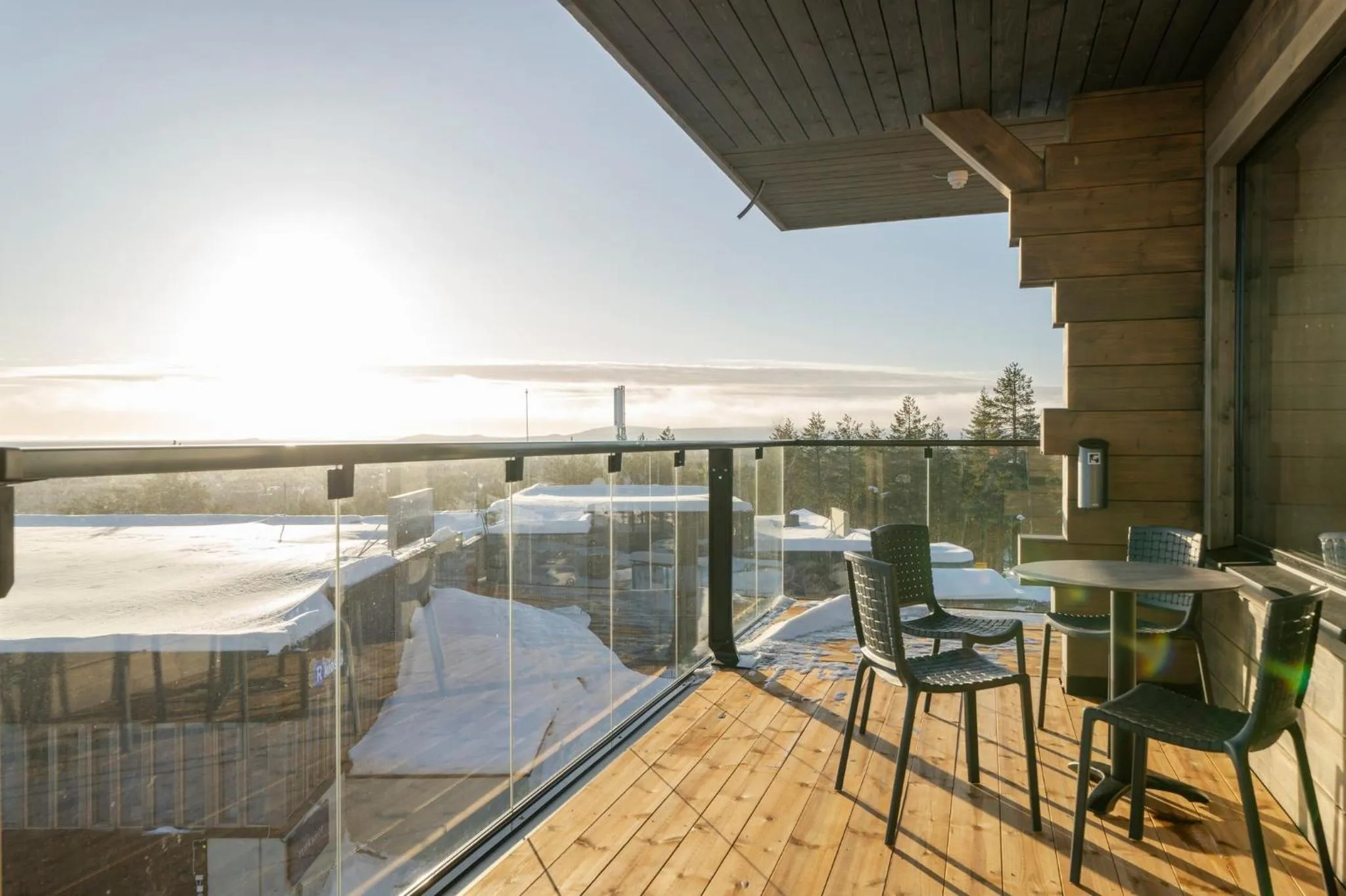 Patio in Ski-Inn Kultakero