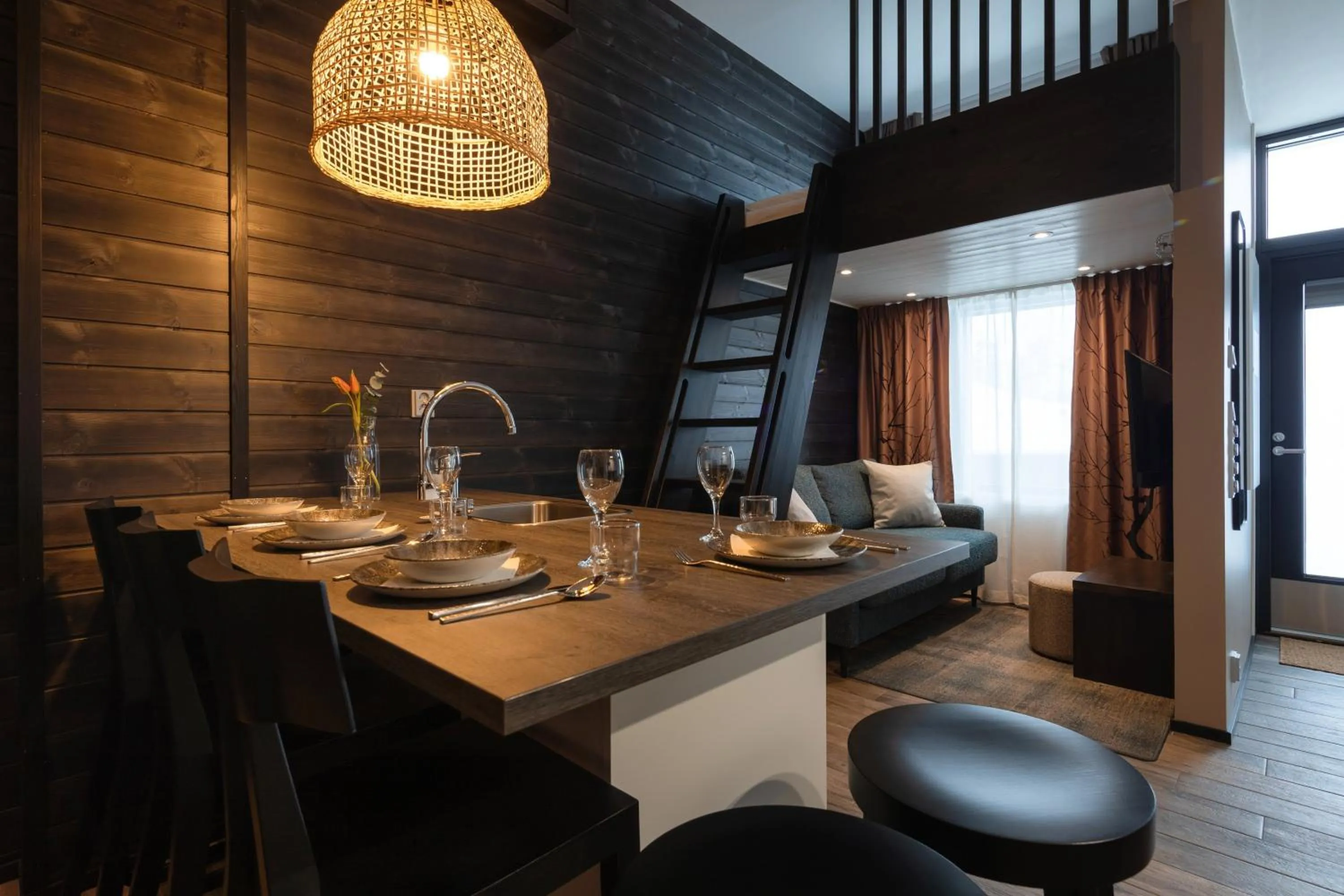 kitchen in Ski-Inn Kultakero