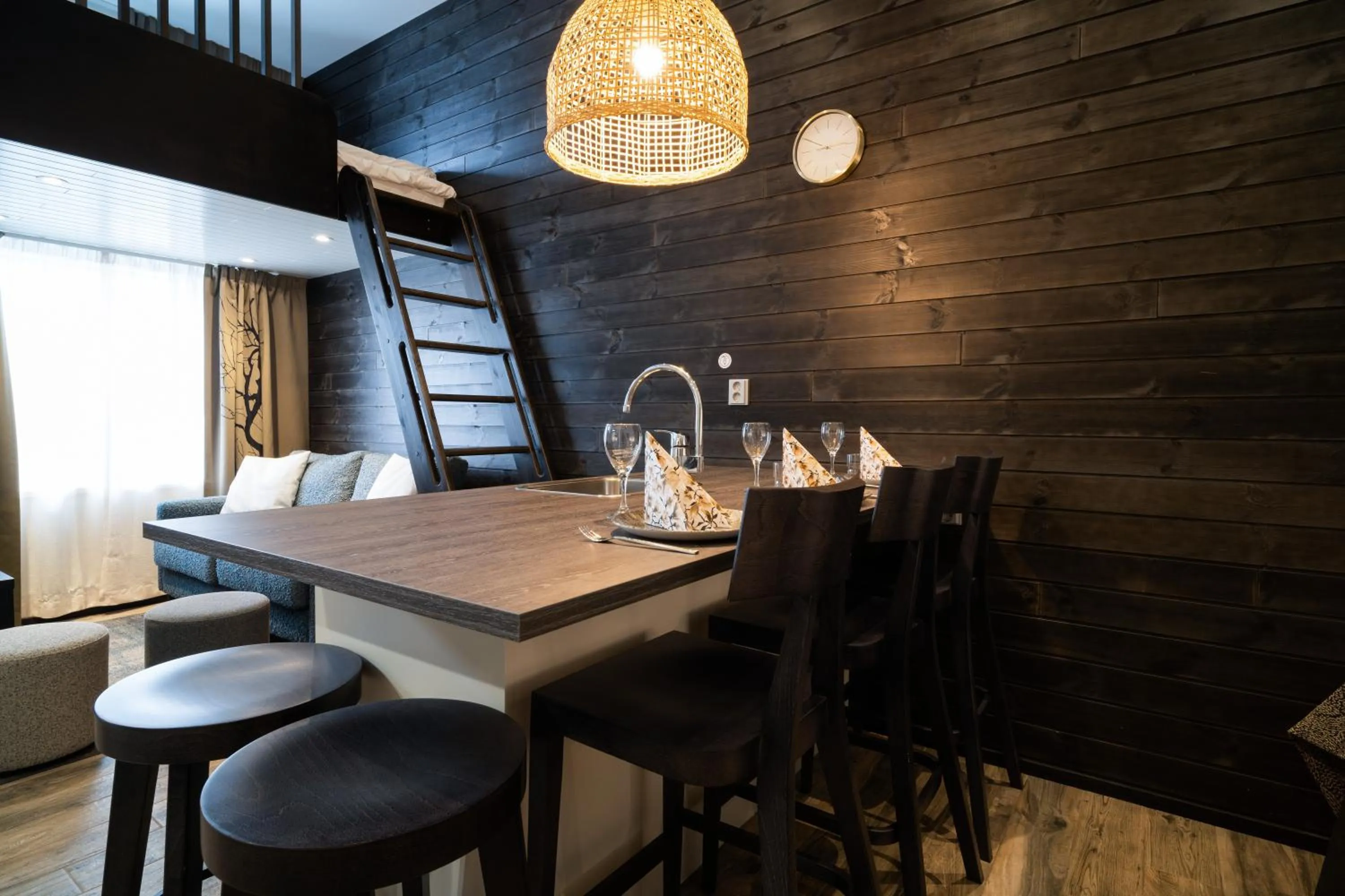 Living room in Ski-Inn Kultakero