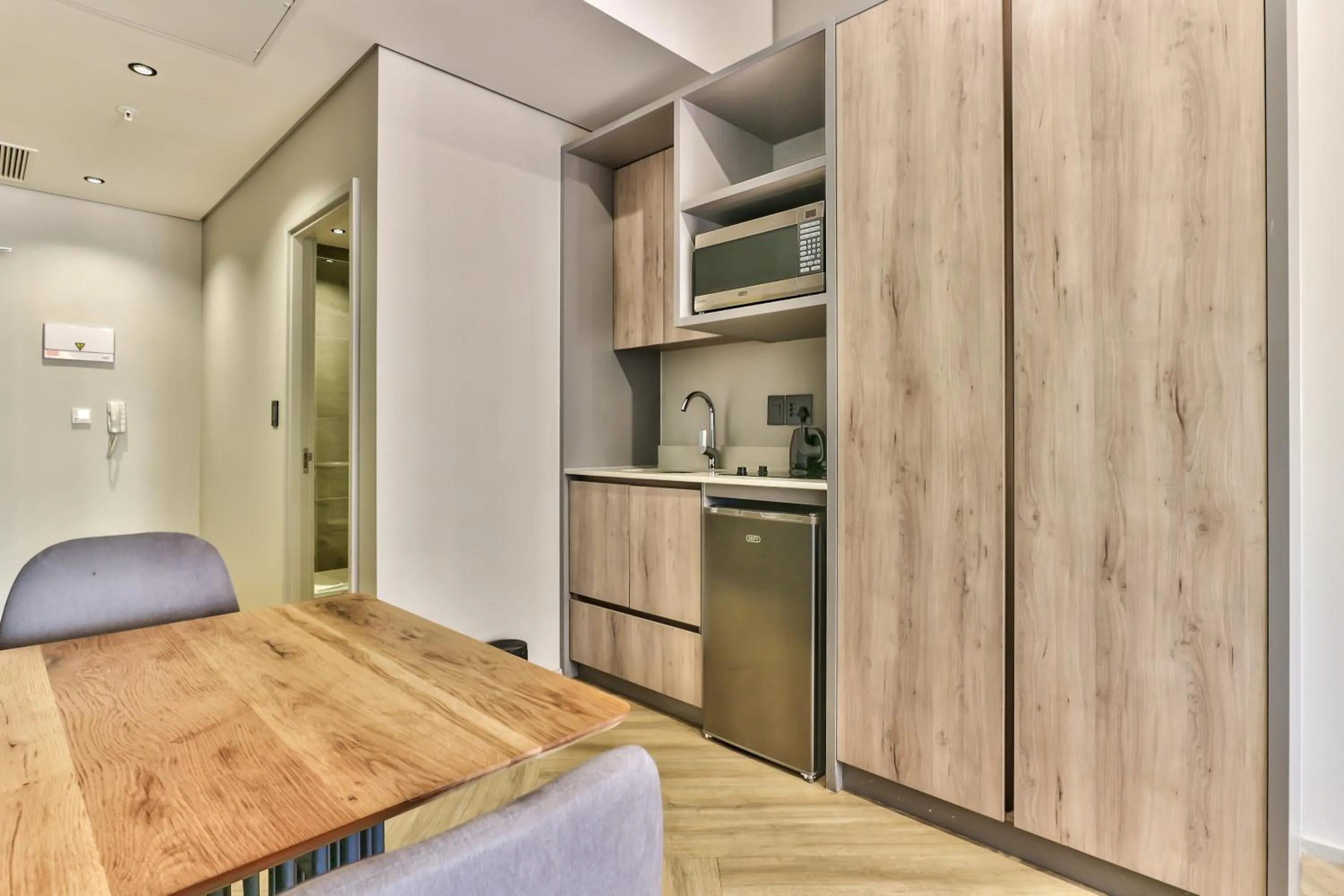 Kitchen or kitchenette in WINK Aparthotel One Thibault