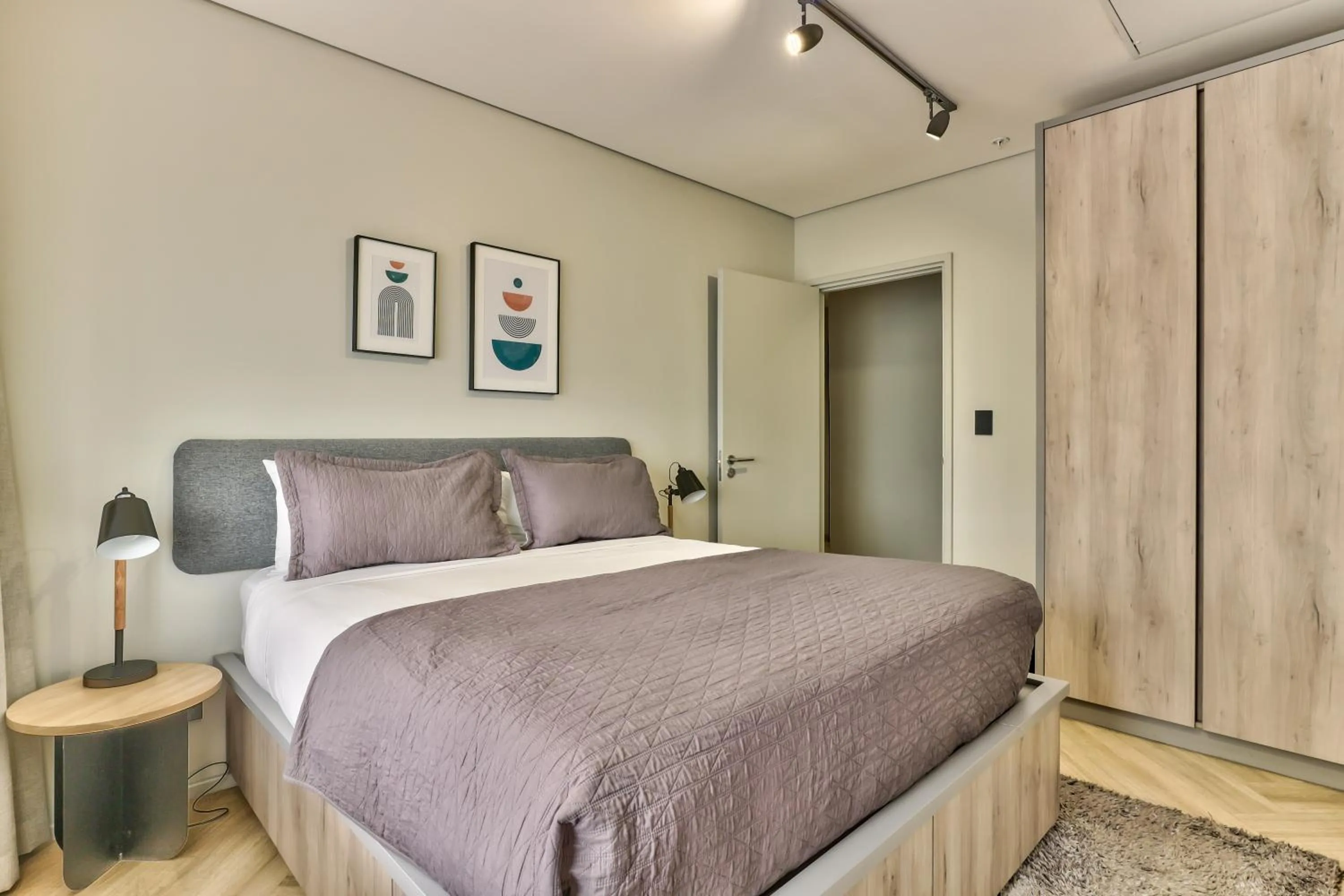 Bed in WINK Aparthotel One Thibault