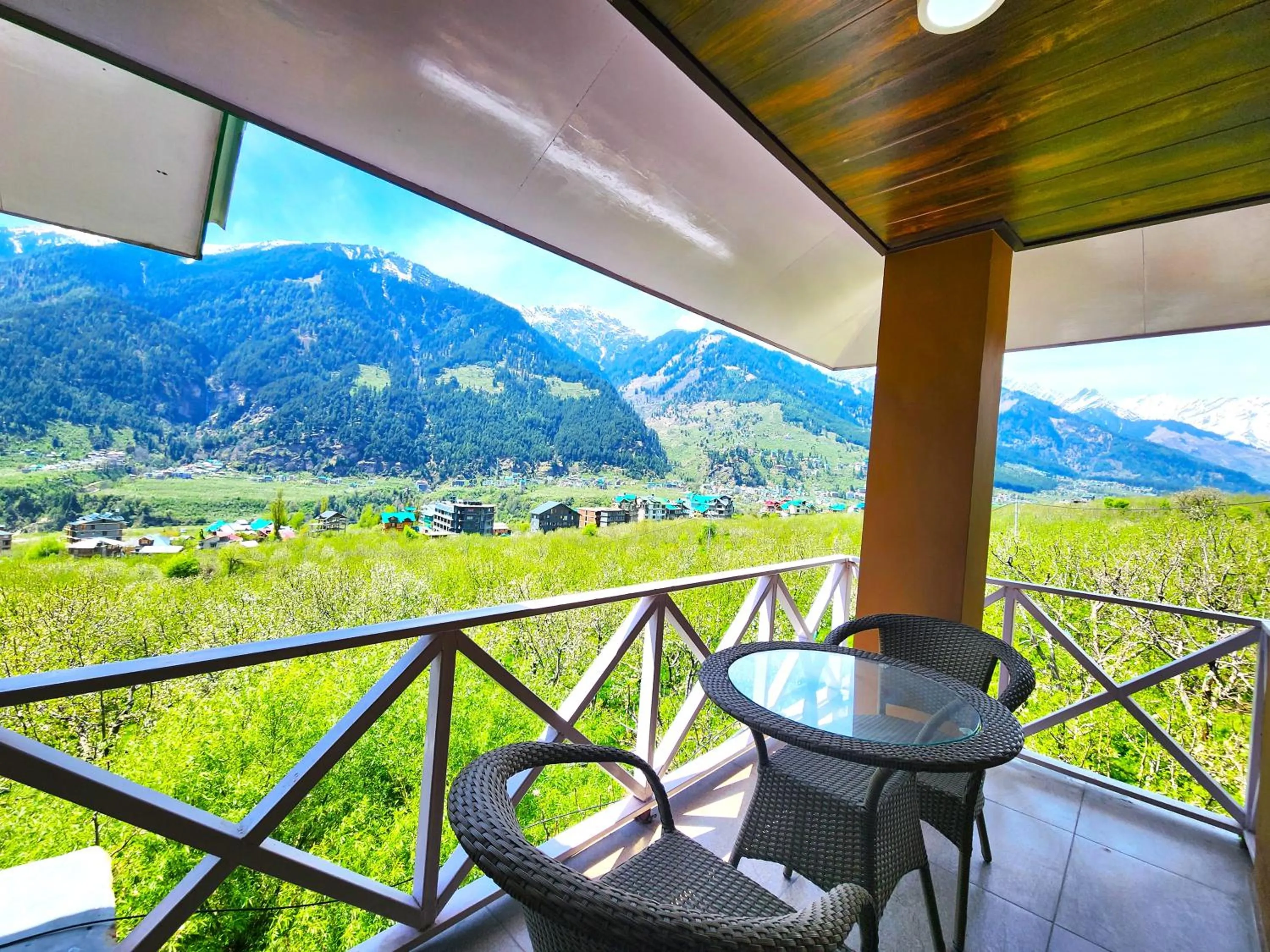 Natural landscape in Luxury Planet Resort Manali