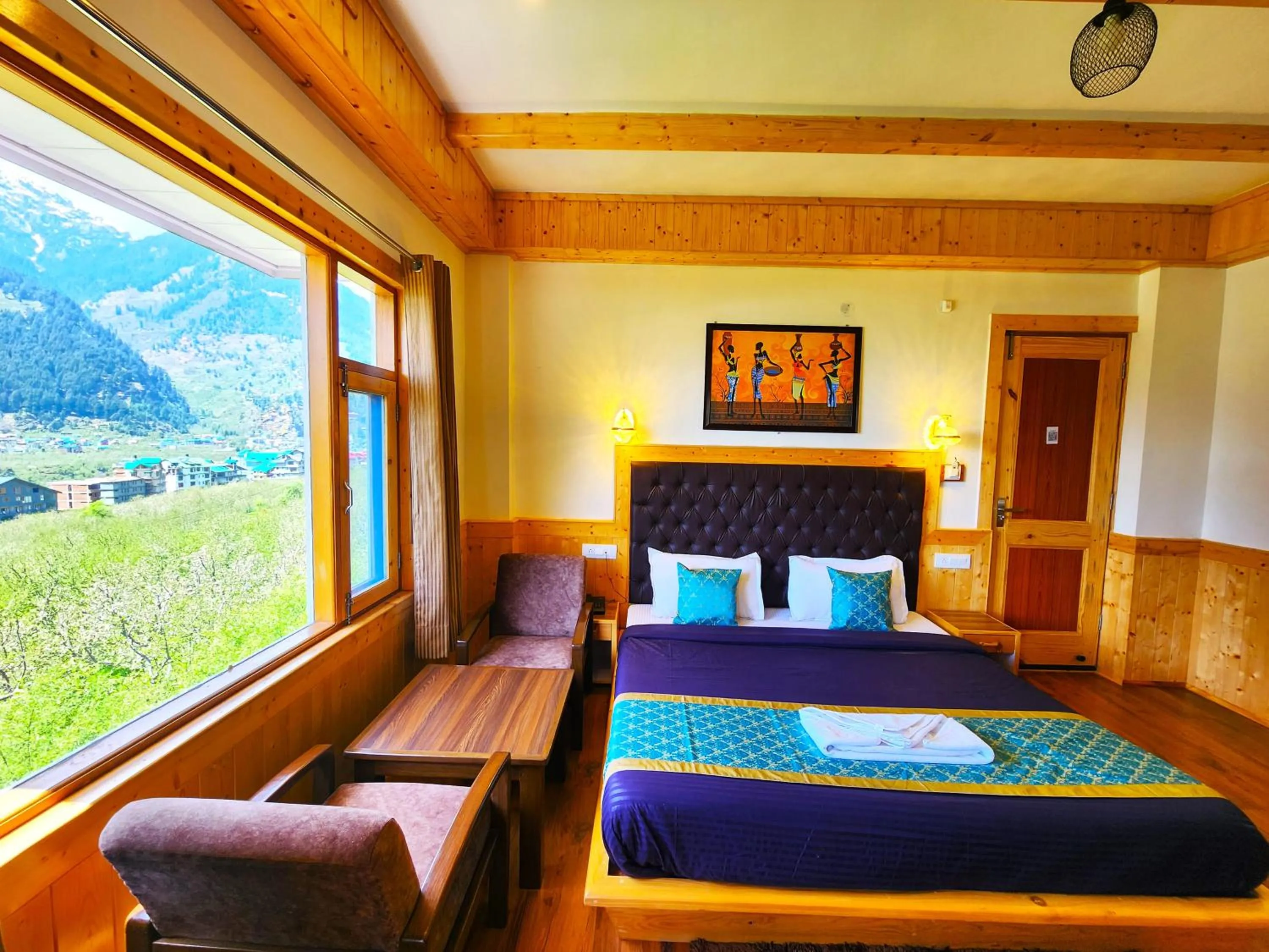 View (from property/room) in Luxury Planet Resort Manali