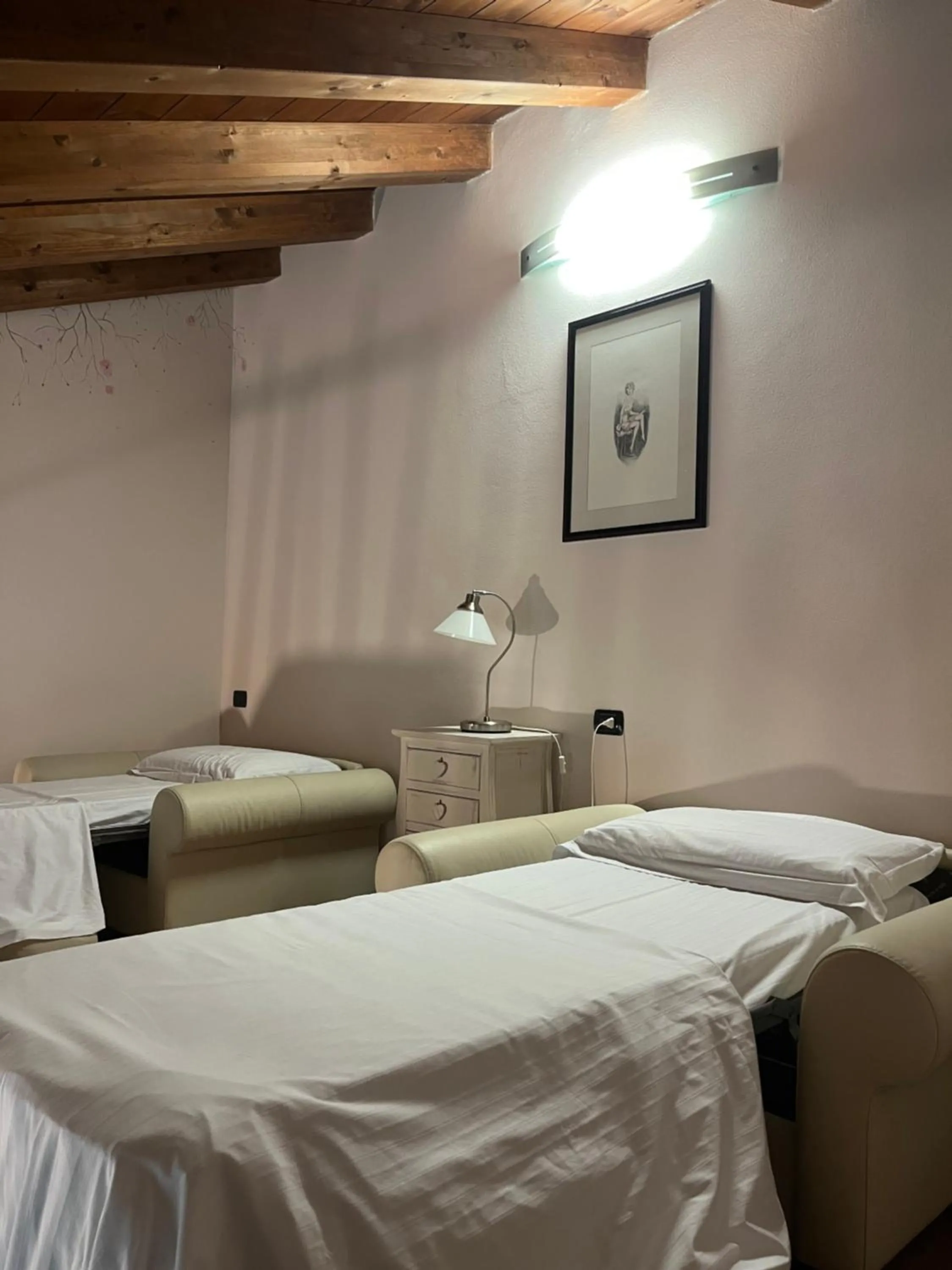 Bed in Hotel Villa Costanza