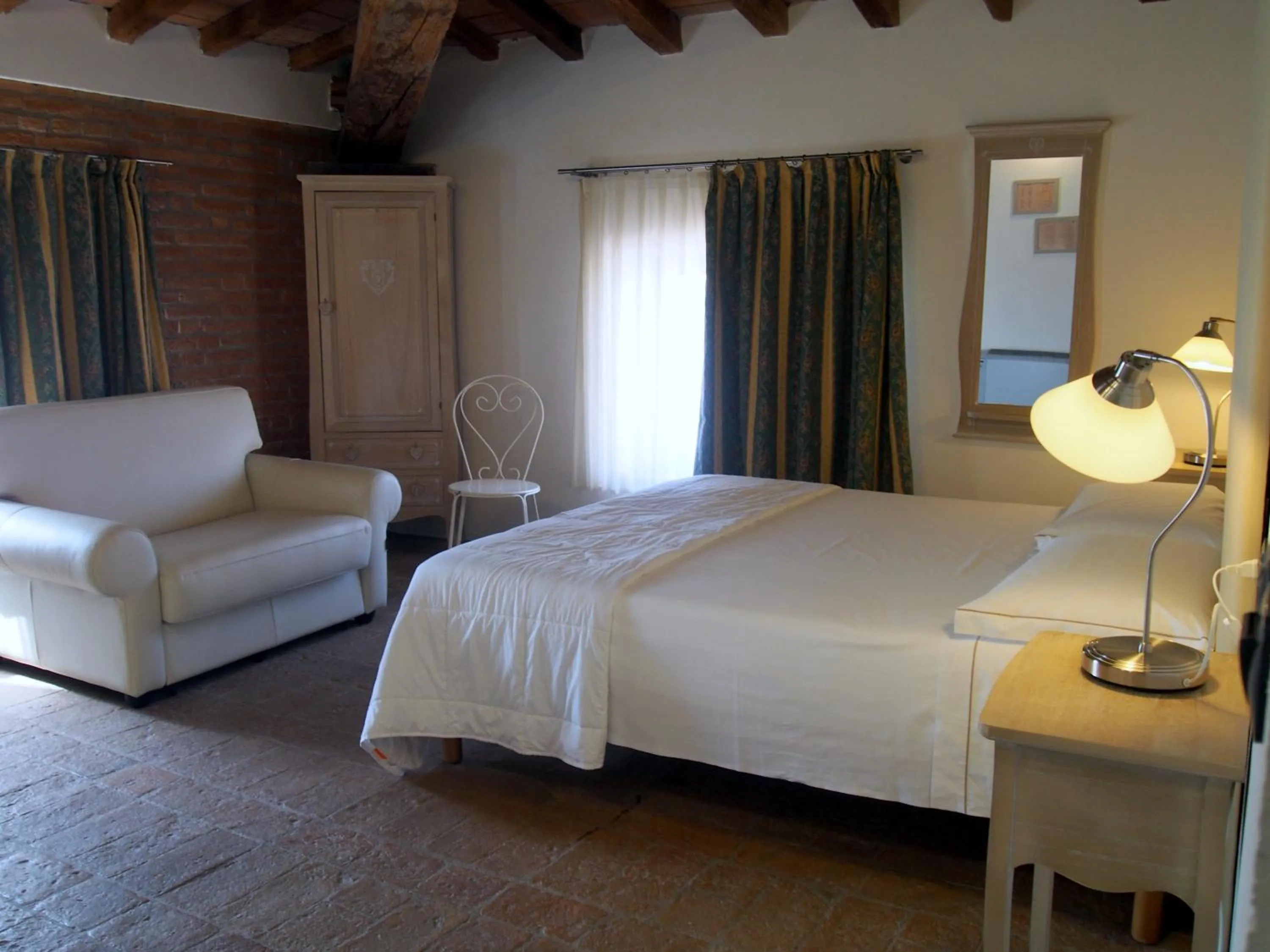 Bed in Hotel Villa Costanza