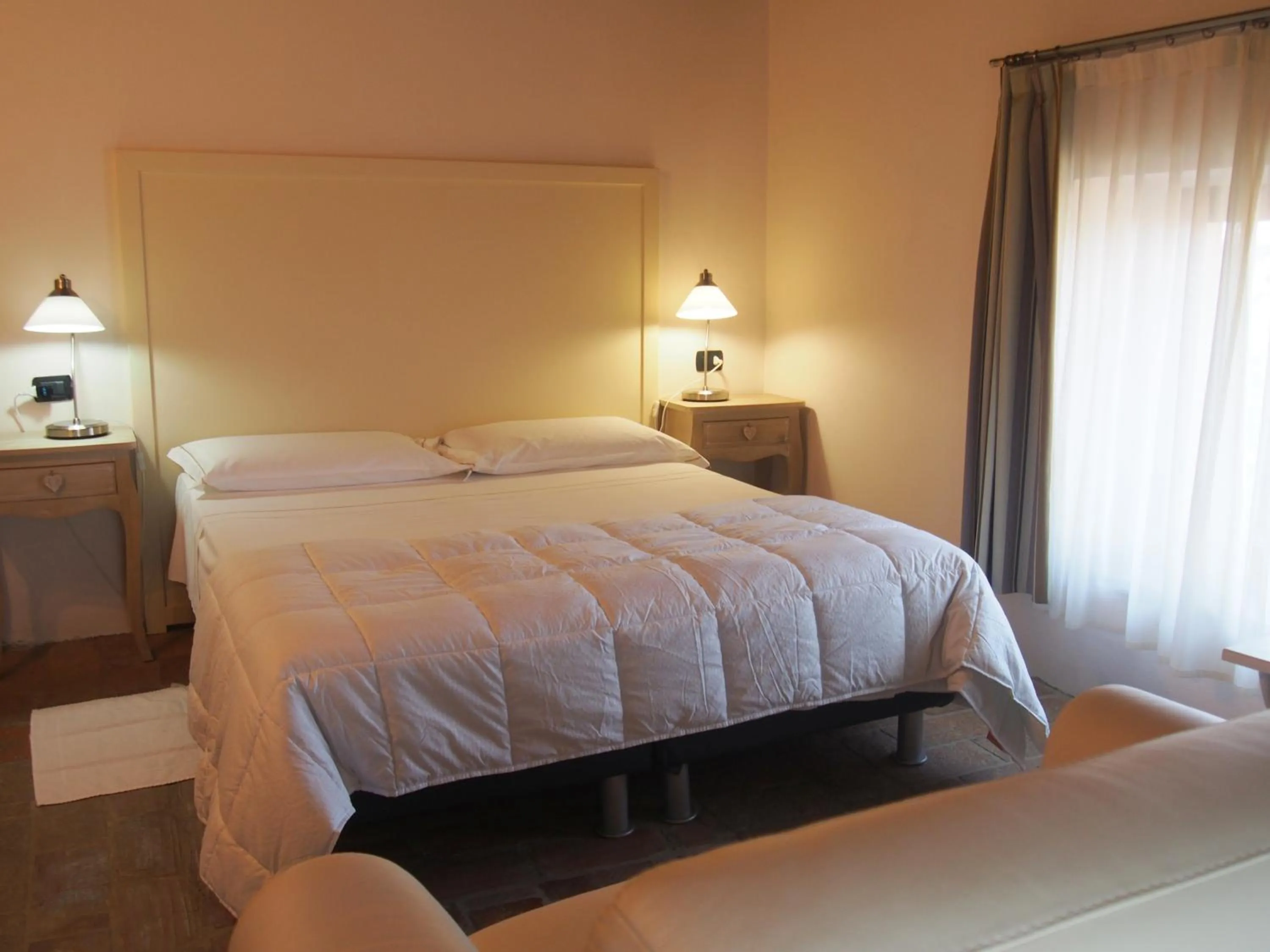 Bed in Hotel Villa Costanza