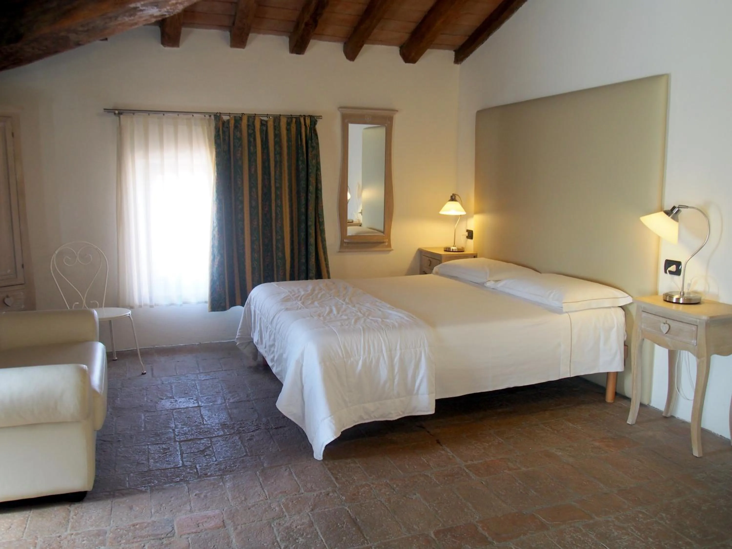 Bed in Hotel Villa Costanza
