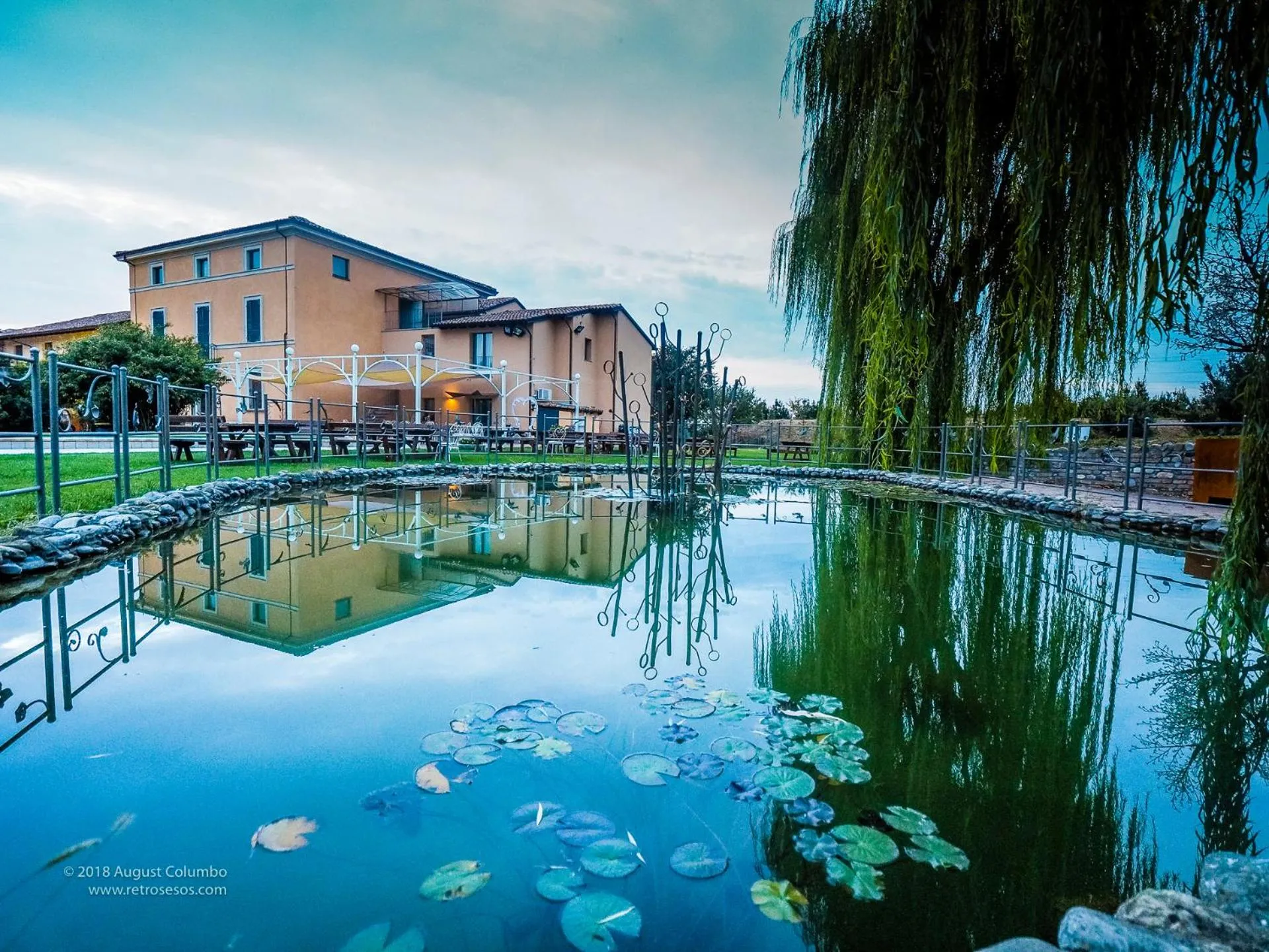 Lake view in Hotel Villa Costanza