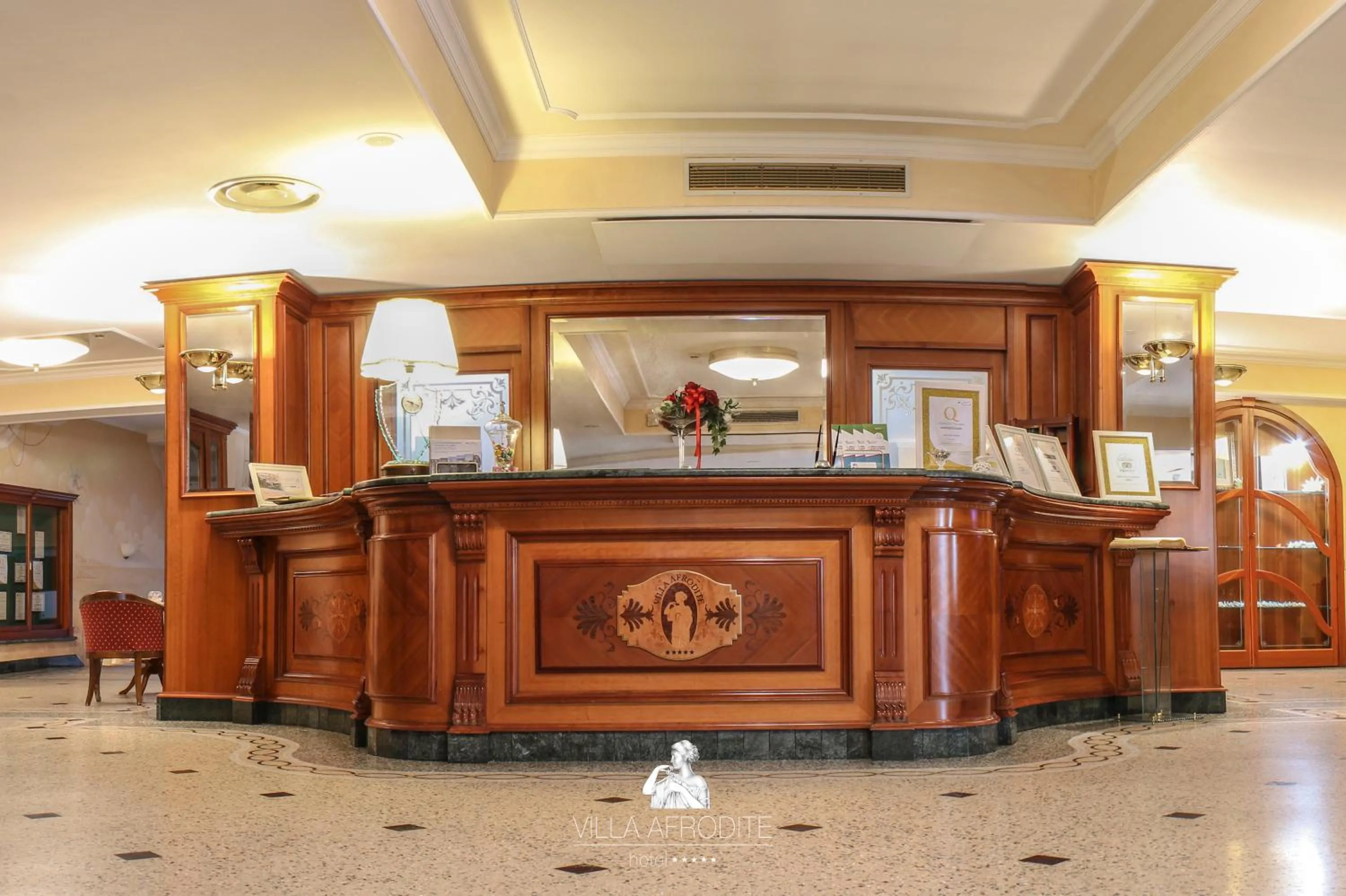 Lobby or reception in Afrodite Boutique Hotel