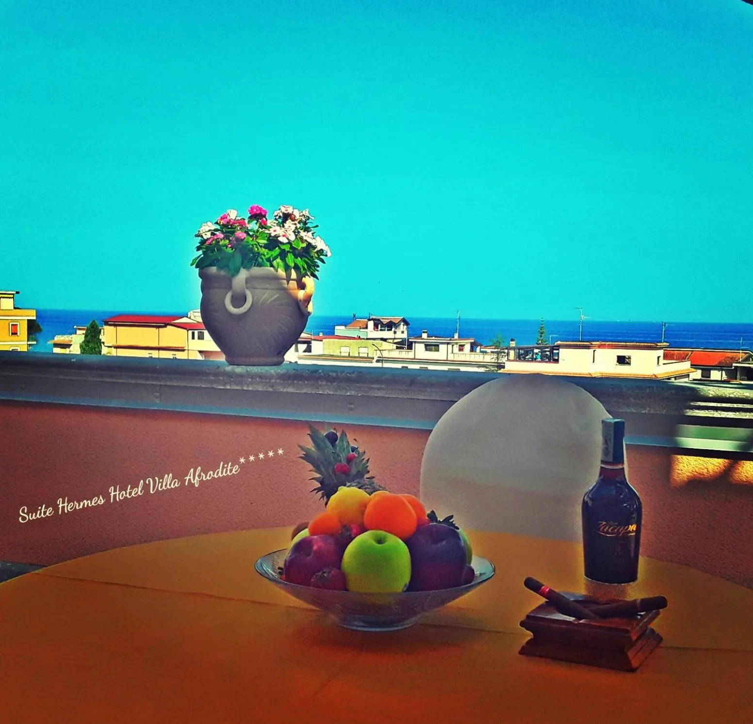 Decorative detail in Afrodite Boutique Hotel