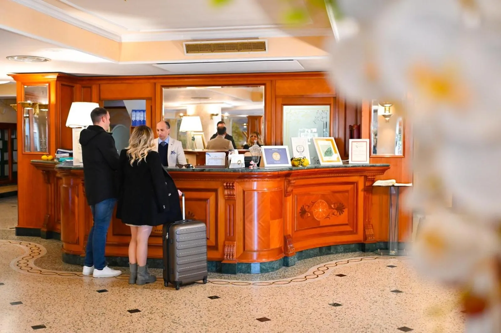 Lobby or reception in Afrodite Boutique Hotel