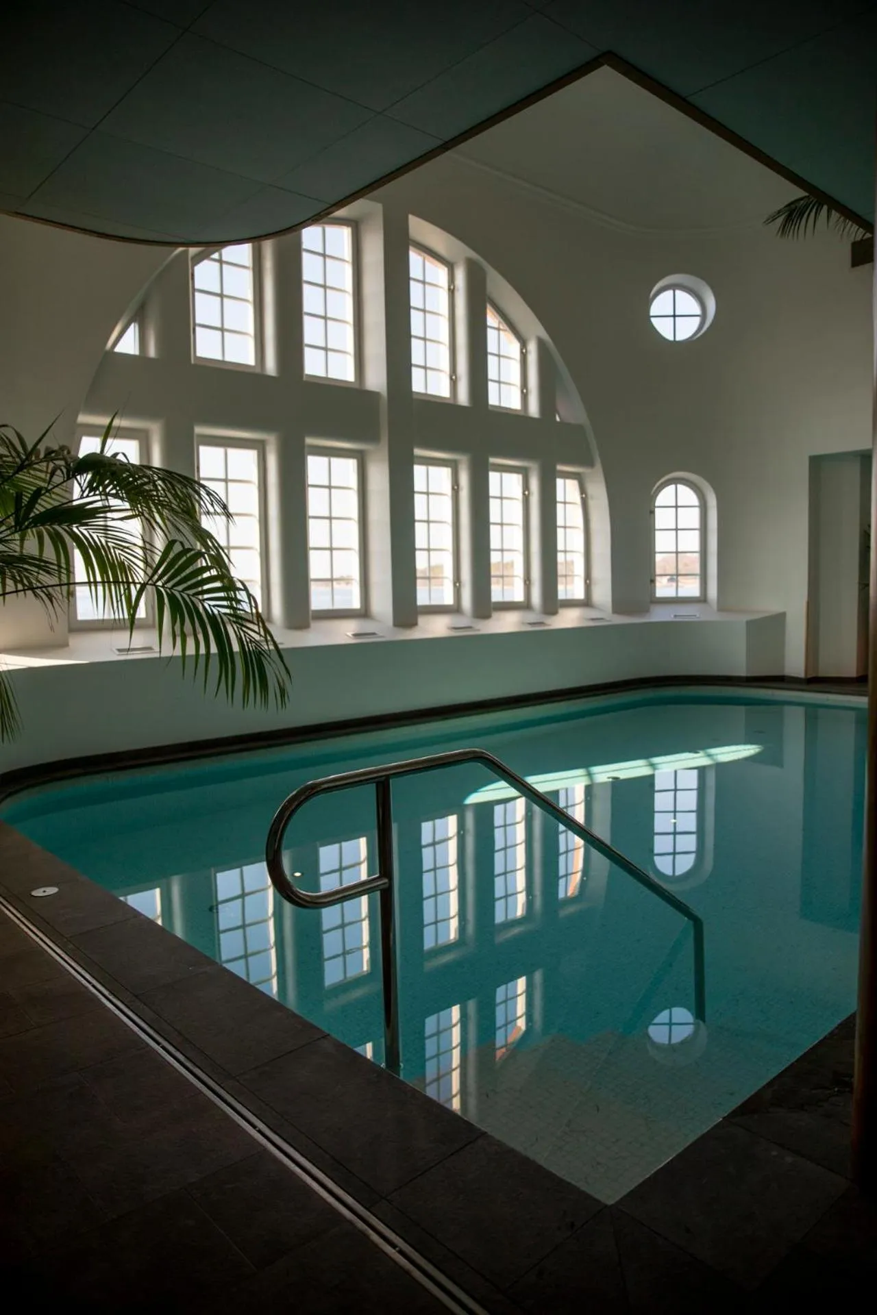 Pool view in Slottsholmen Hotell och Restaurang