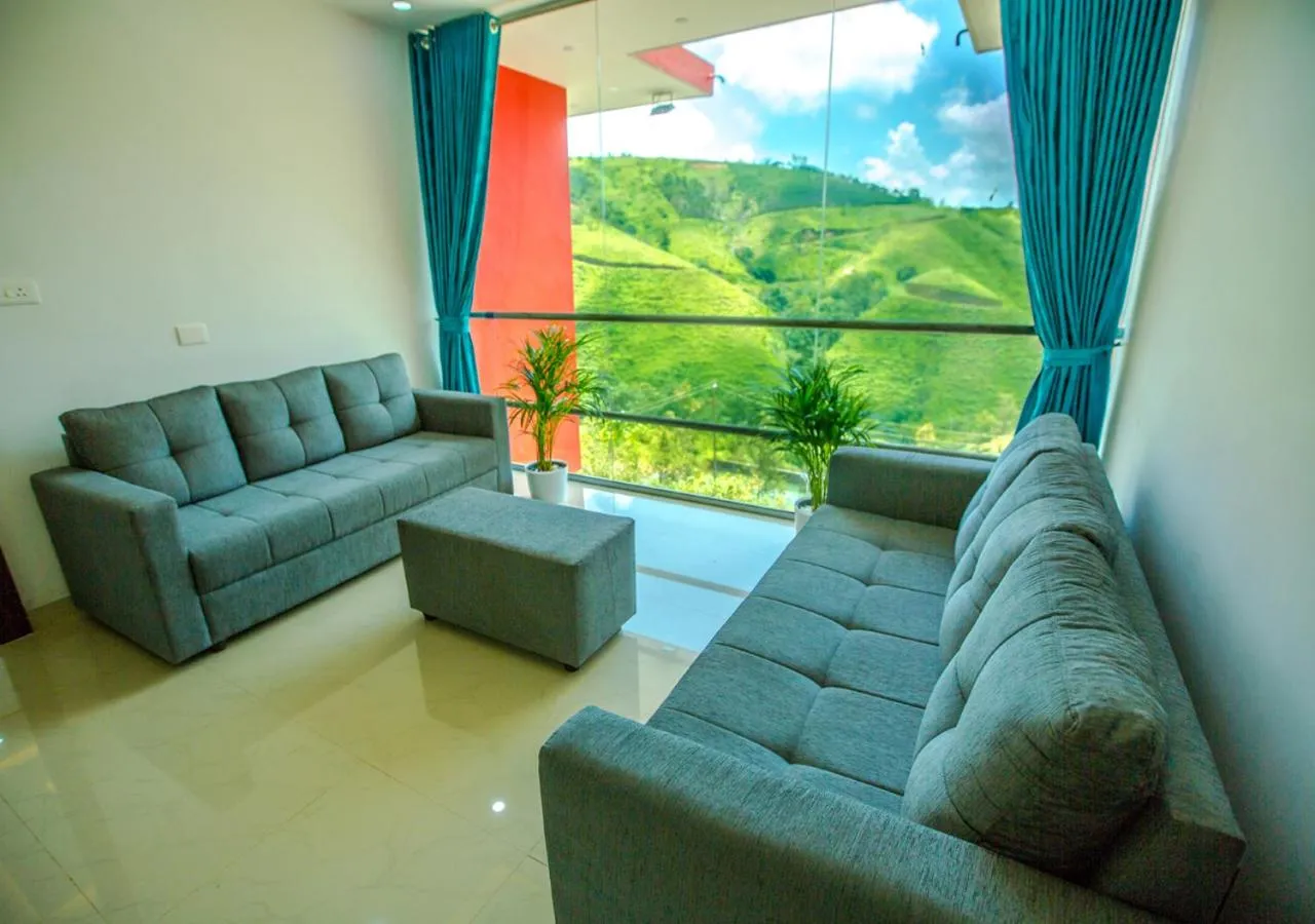 Living room in Hidden Valley Cottage Vagamon