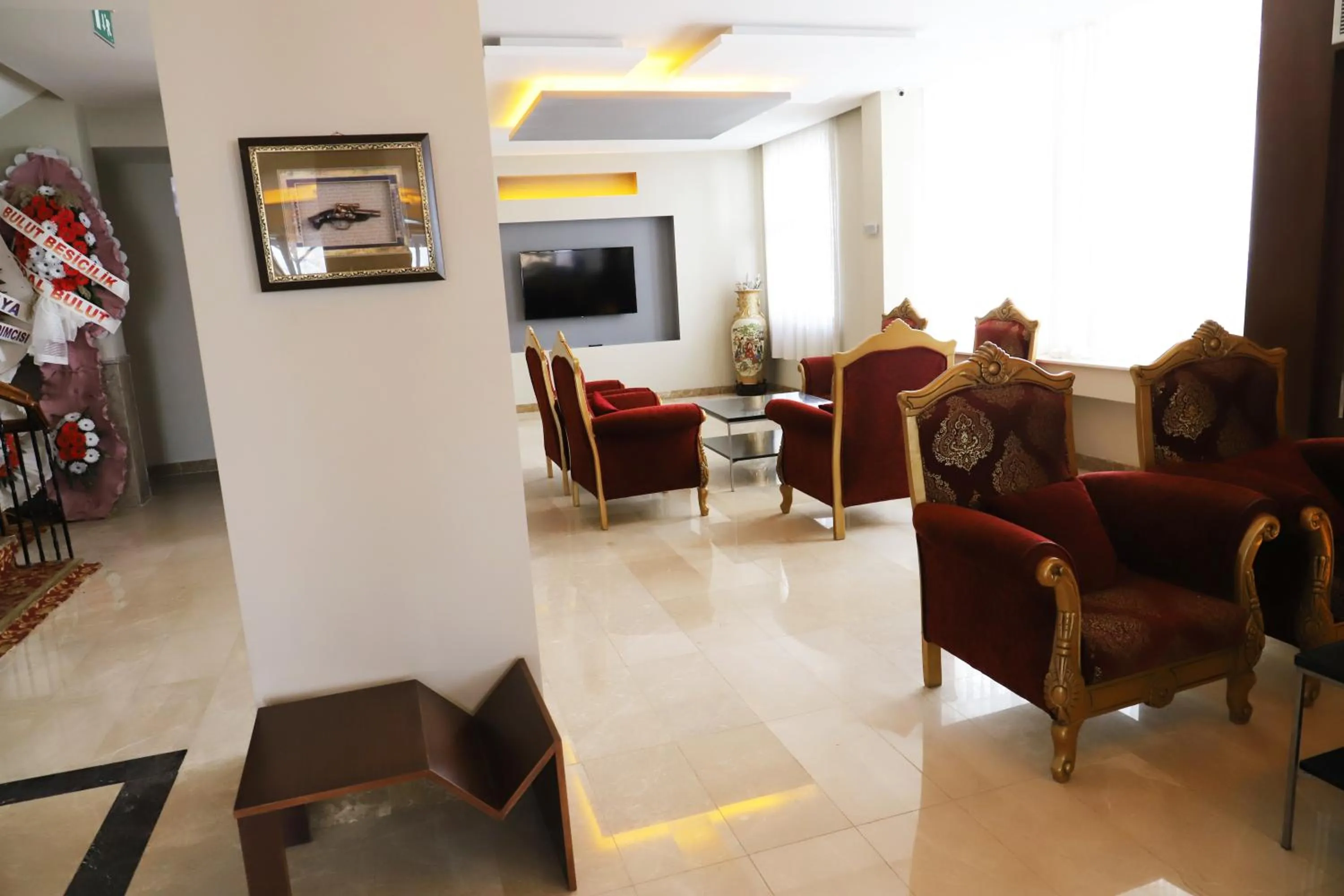 Lobby or reception in HİTİT OTEL