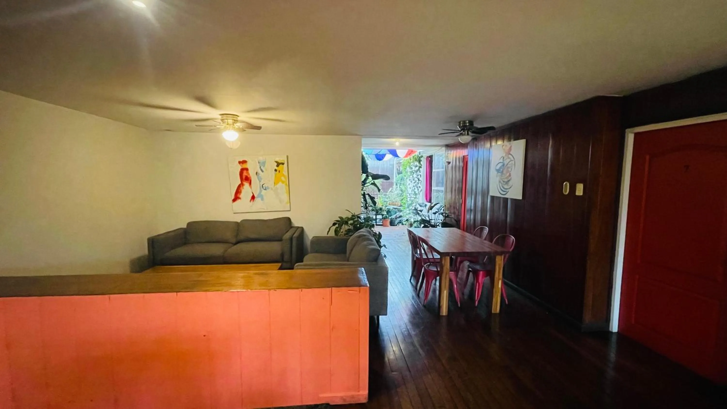 Seating area in Otoya 1907 Hotel