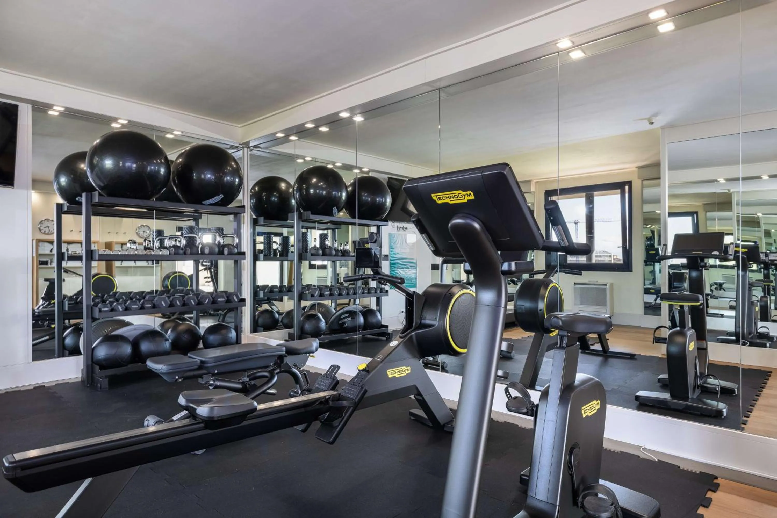 Fitness centre/facilities in Hilton Garden Inn Florence Novoli
