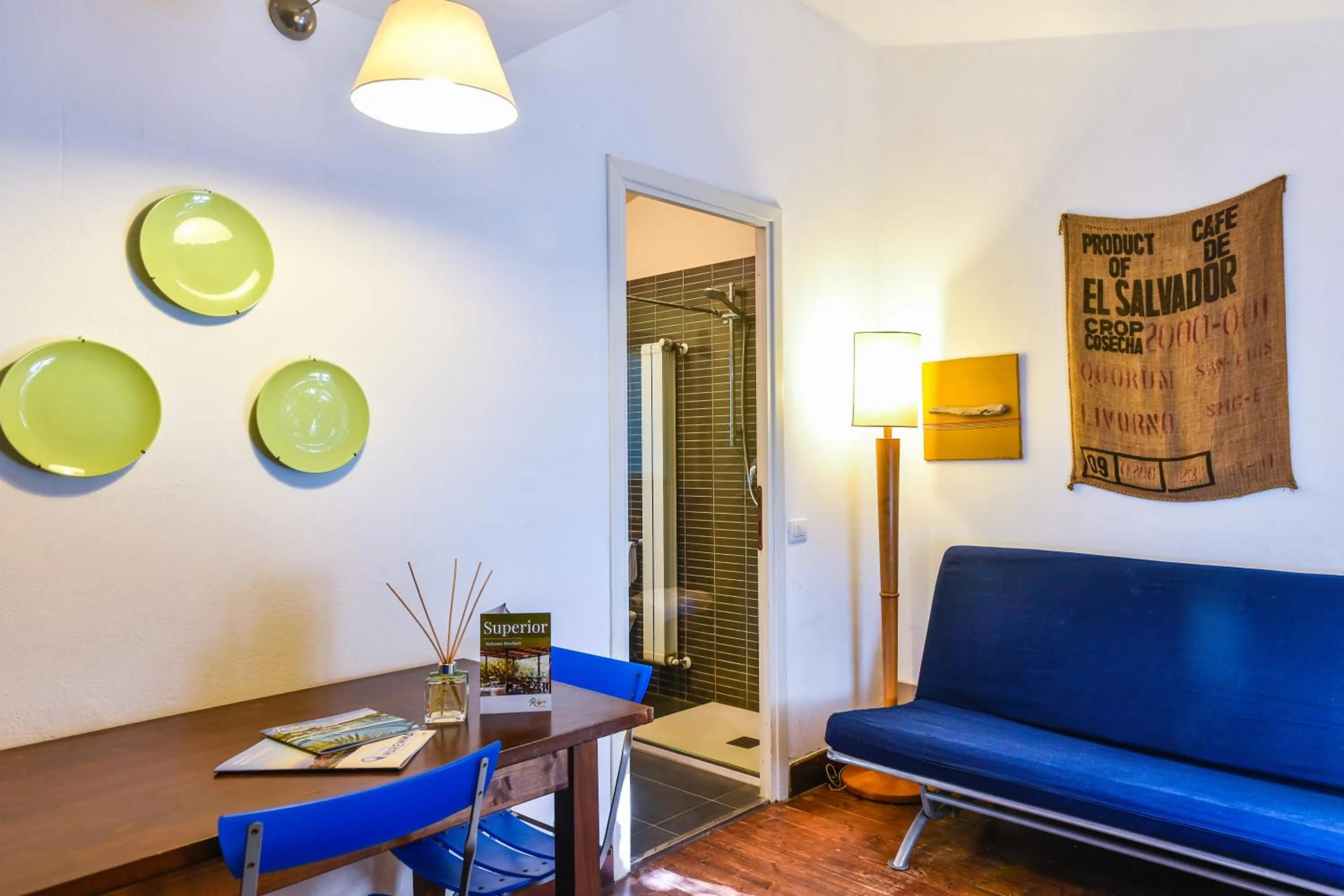 Living room in Camping Village Rocchette