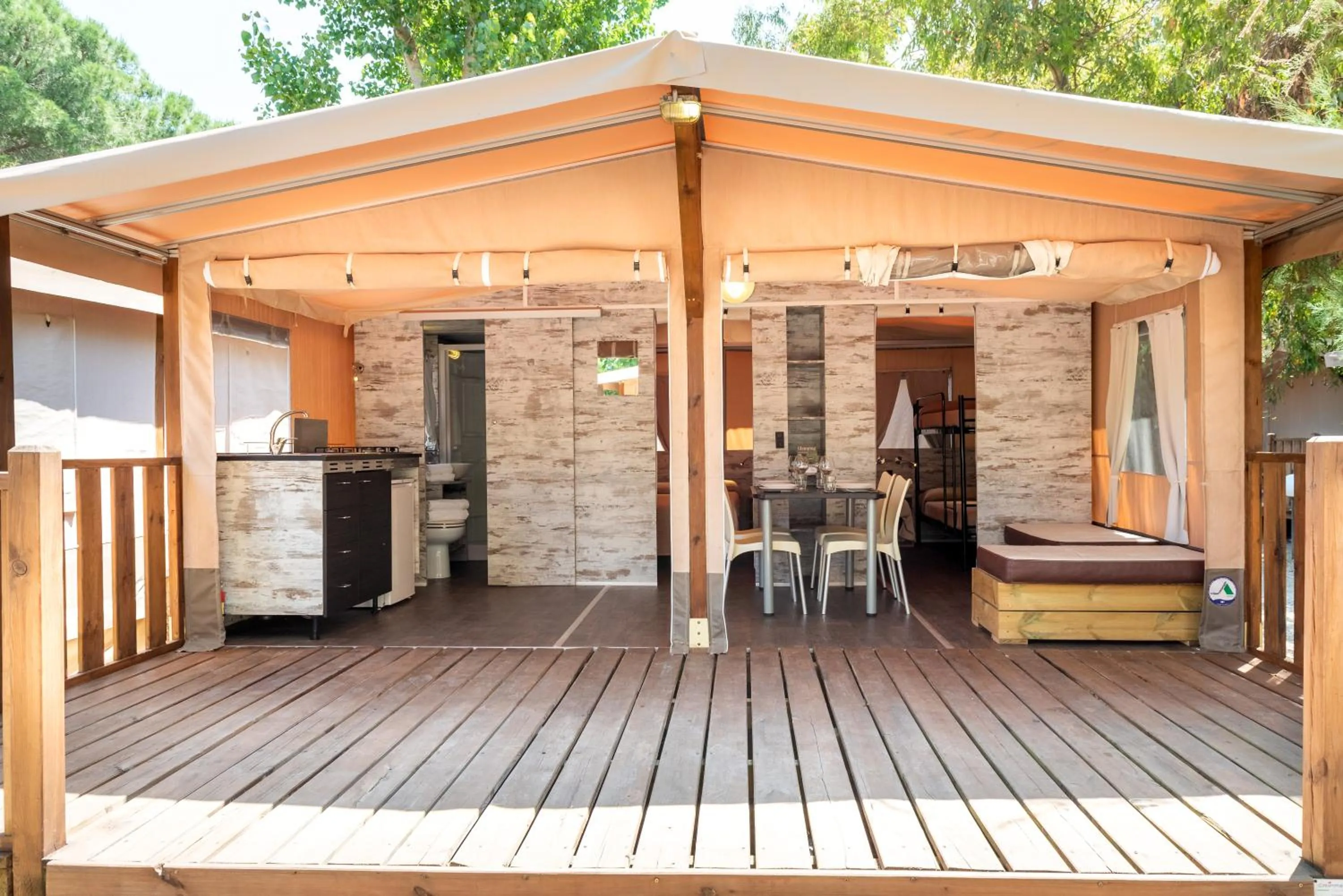 View (from property/room) in Camping Village Rocchette